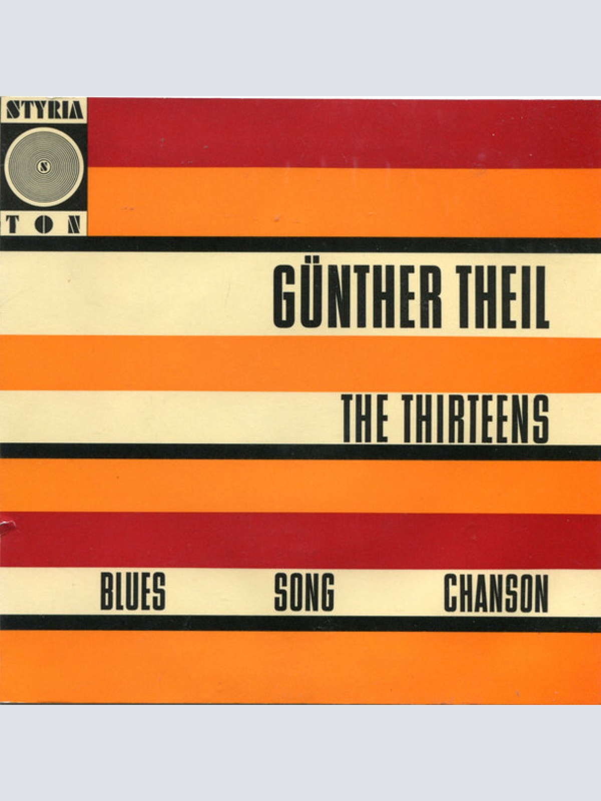 Vinyl / Günther Theil, The Thirteens (2) - Blues Song Chanson