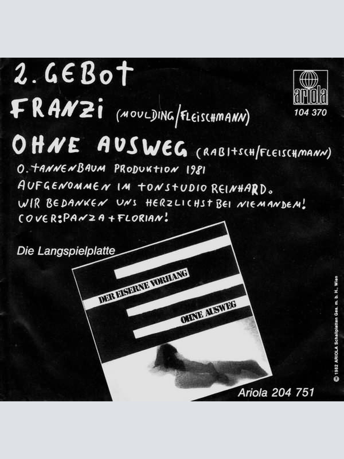 Vinyl / Der Eiserne Vorhang - Franzi