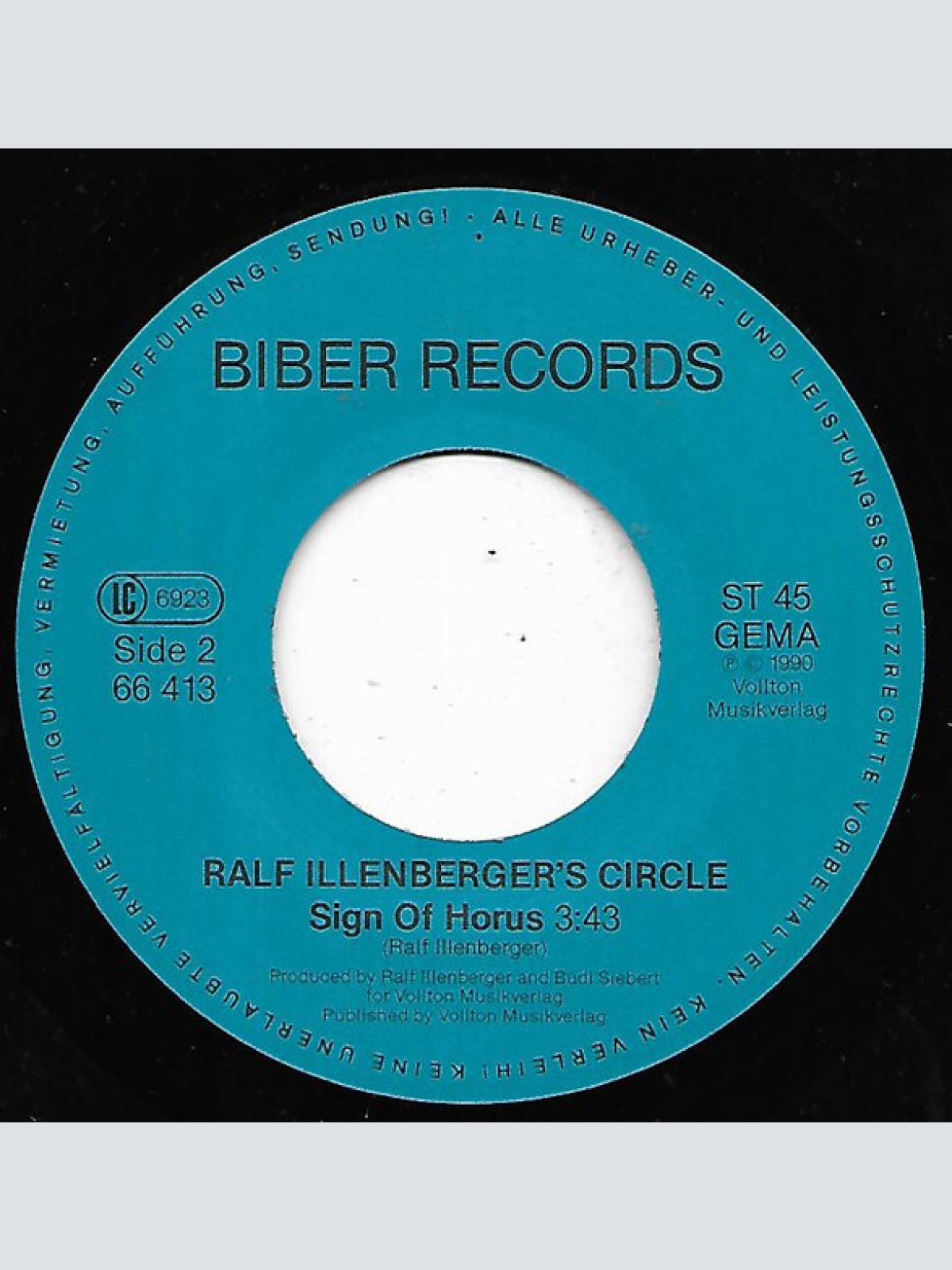 Vinyl / Ralf Illenberger's Circle - Love Bird / Sign Of Horus