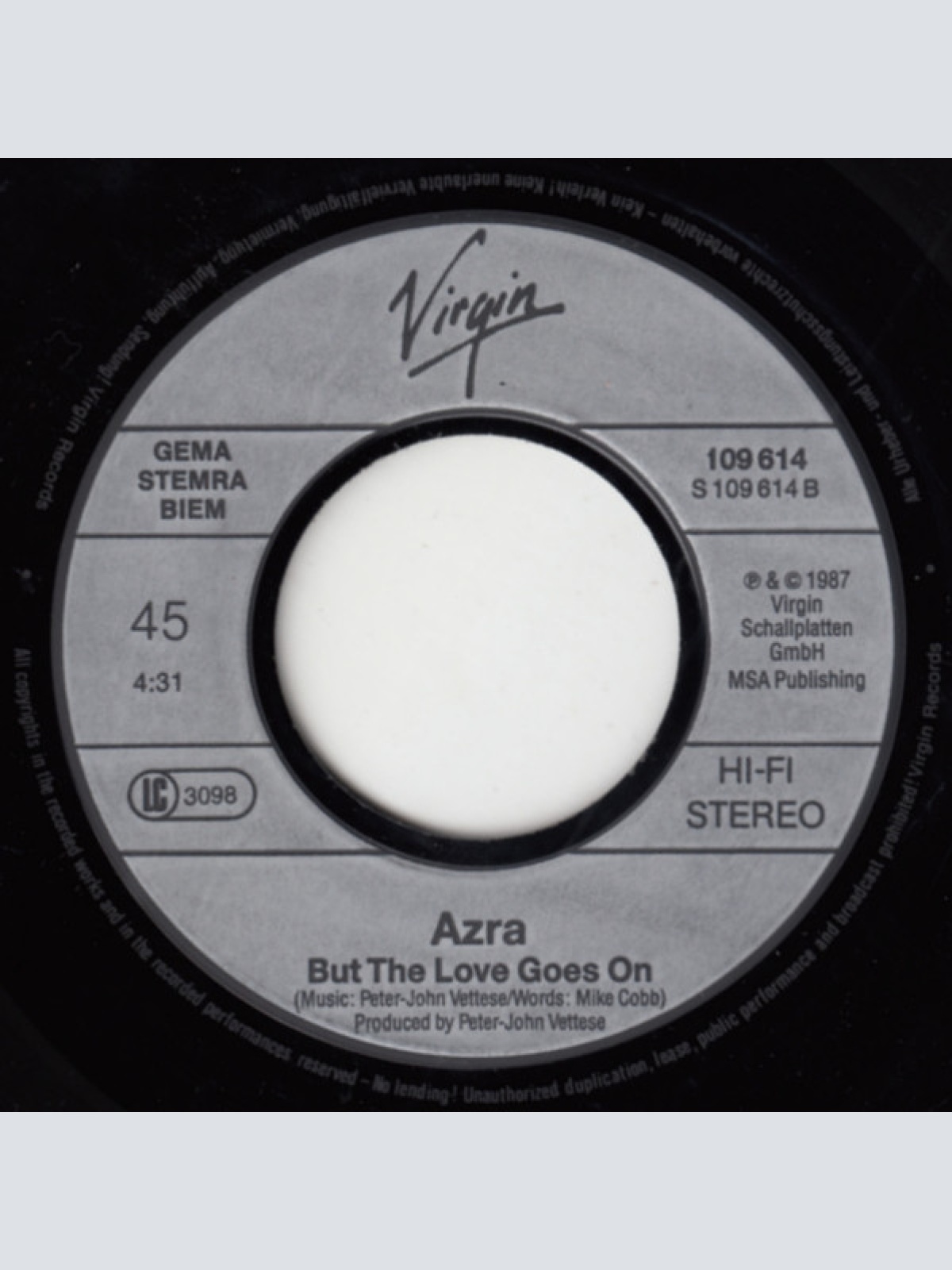 Vinyl / Azra (2) - Our World