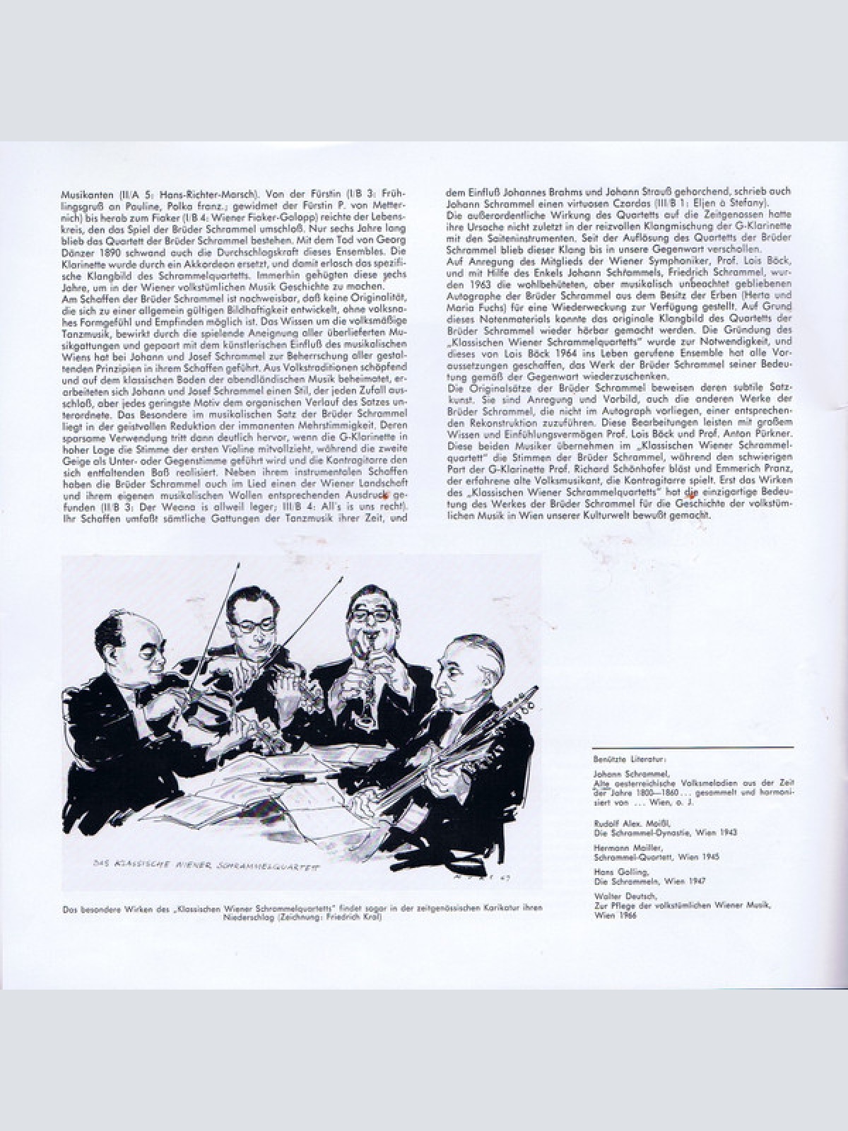 Vinyl / Das Klassische Wiener Schrammelquartett - Das Werk Der Brüder Schrammel