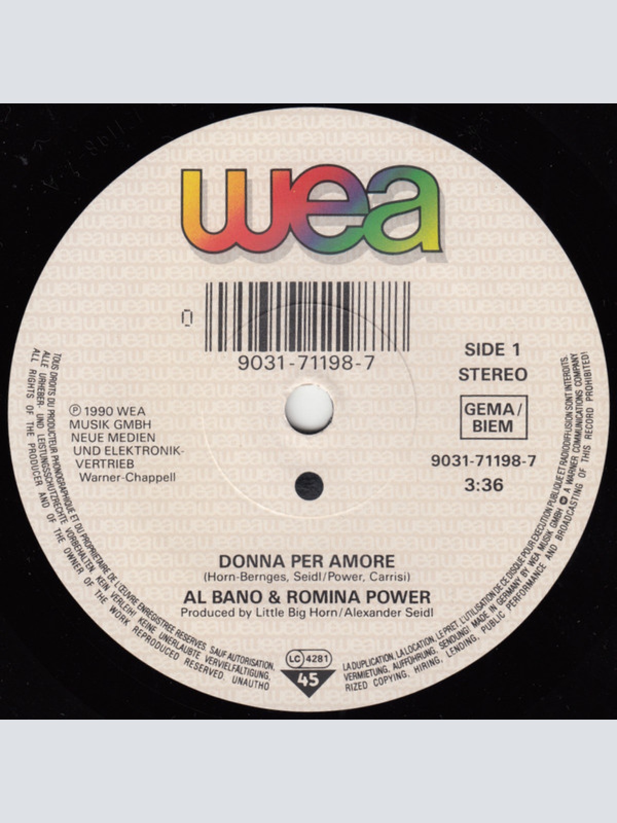 Vinyl / Al Bano & Romina Power - Donna Per Amore