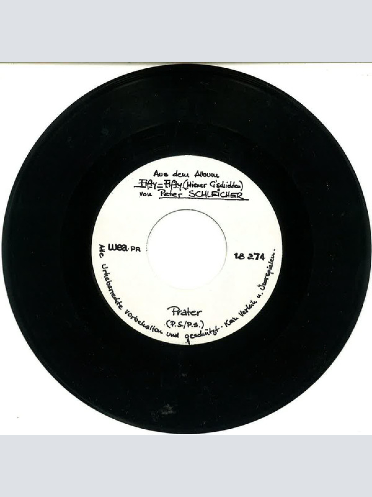 Vinyl / Peter Schleicher - Prater