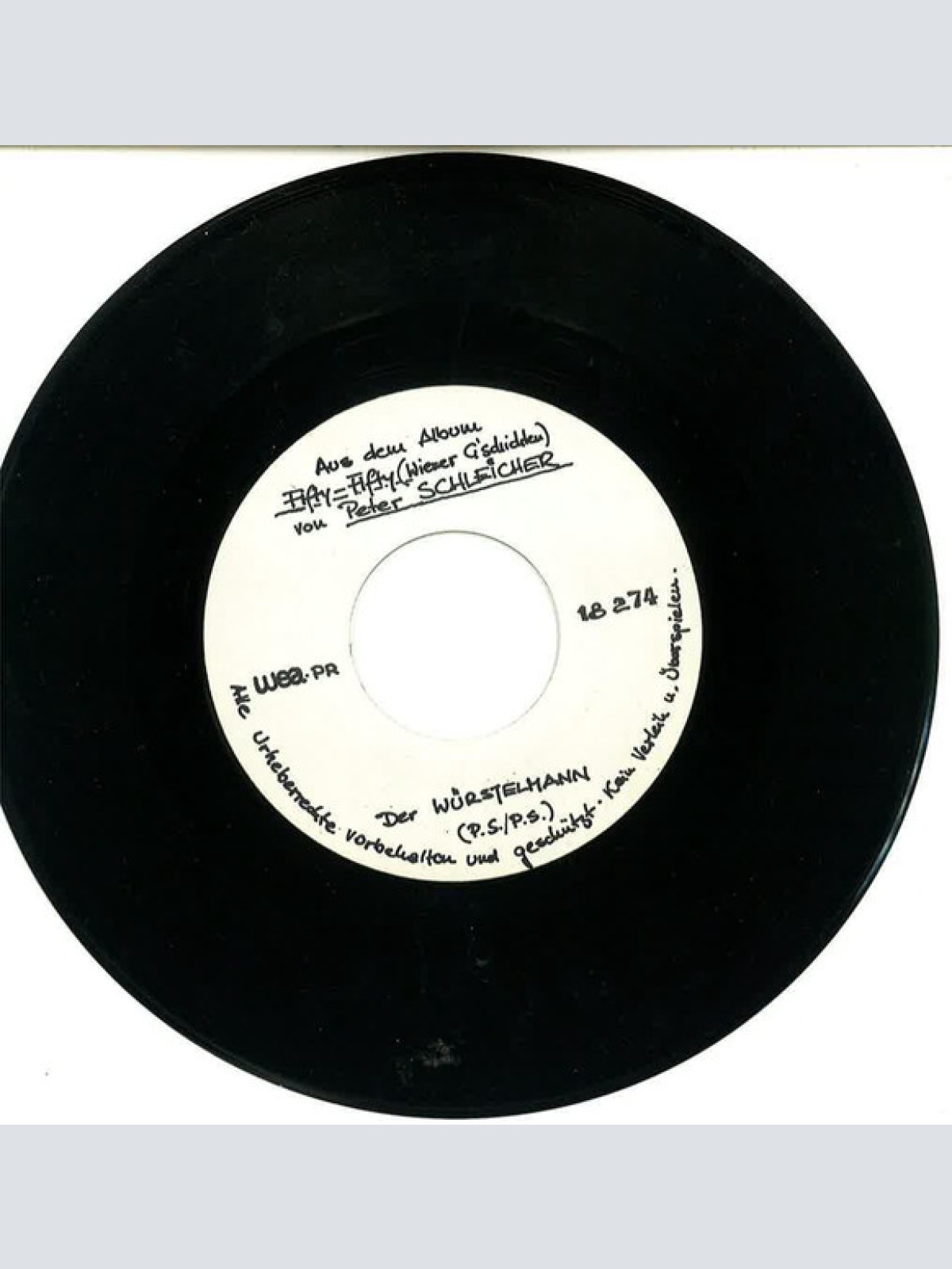 Vinyl / Peter Schleicher - Prater