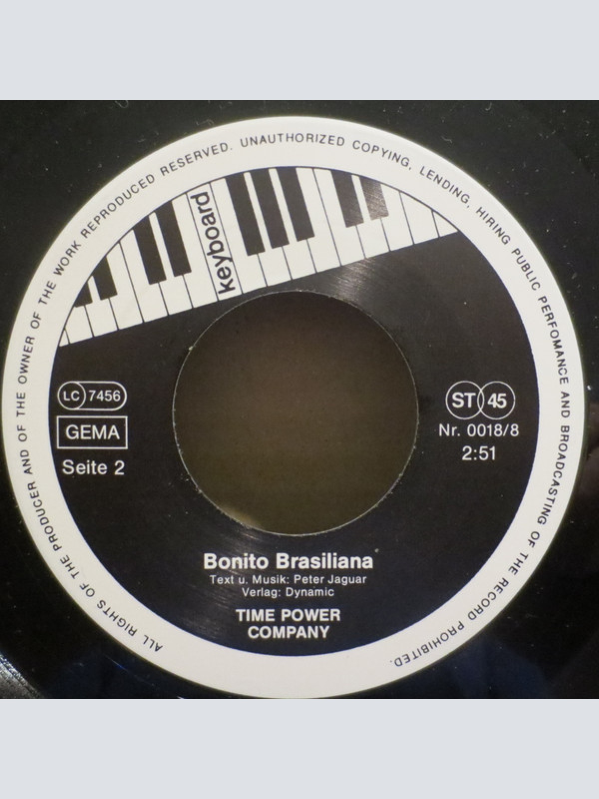 Vinyl / Time Power Company - Der Sonne Entgegen