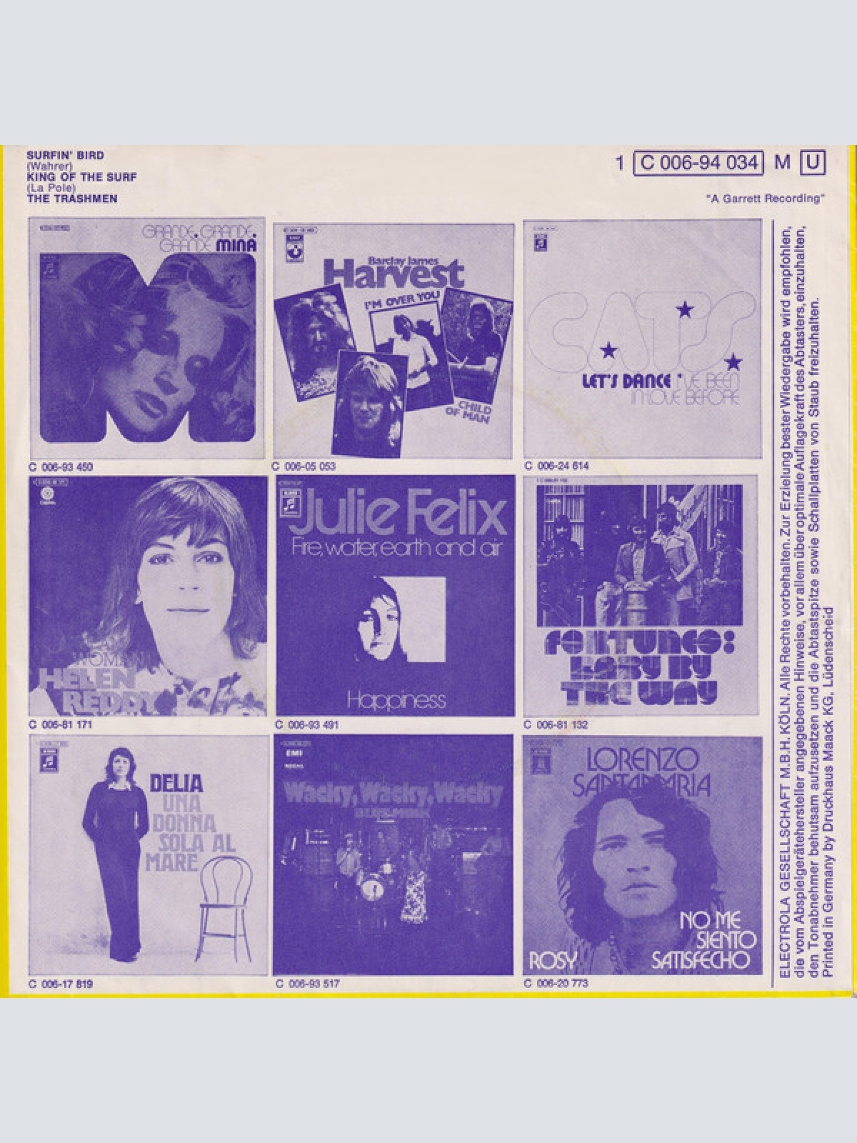 Vinyl / The Trashmen - Surfin' Bird / King Of The Surf