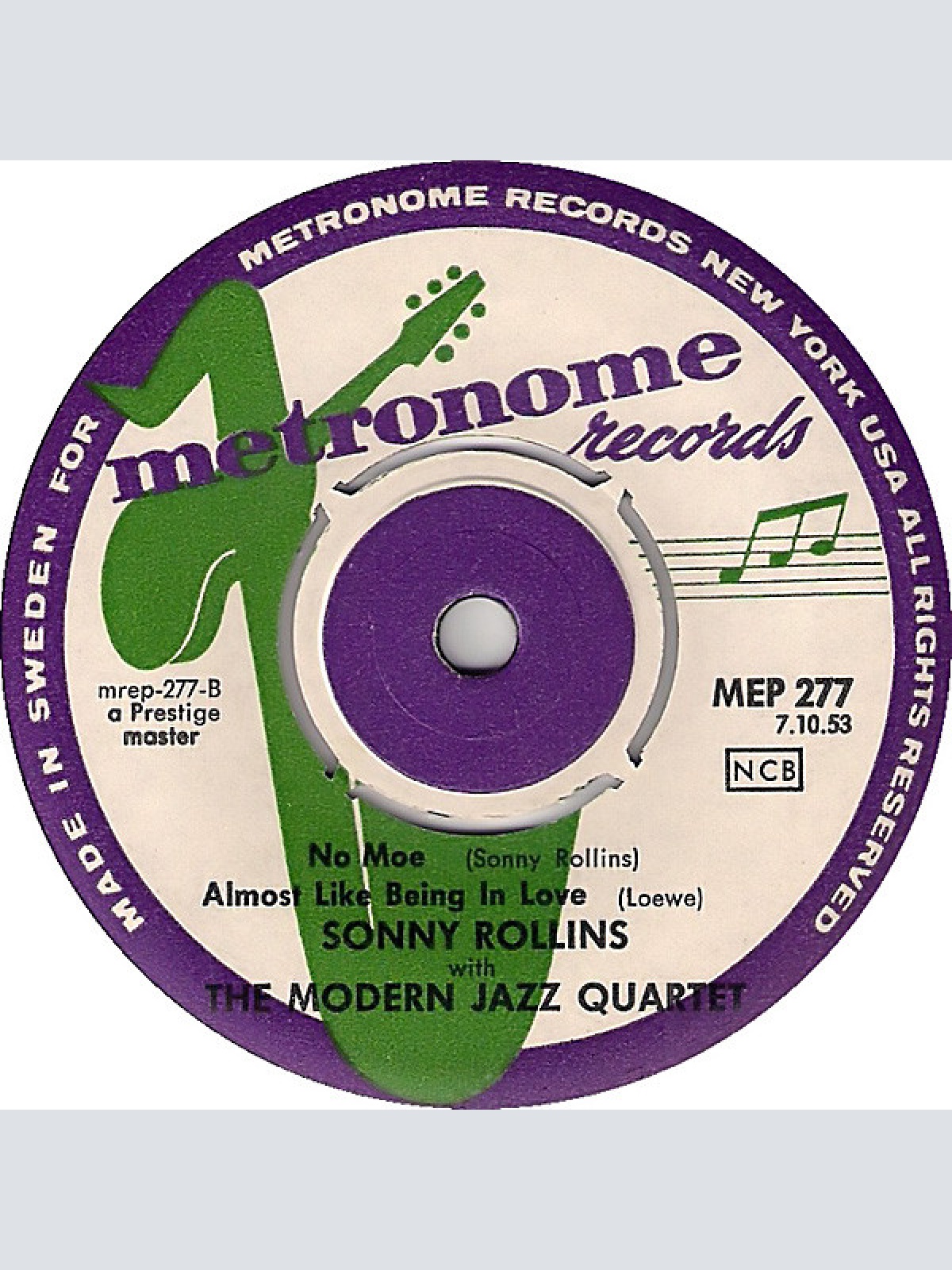 Vinyl / Sonny Rollins With The Modern Jazz Quartet - Sonny Rollins