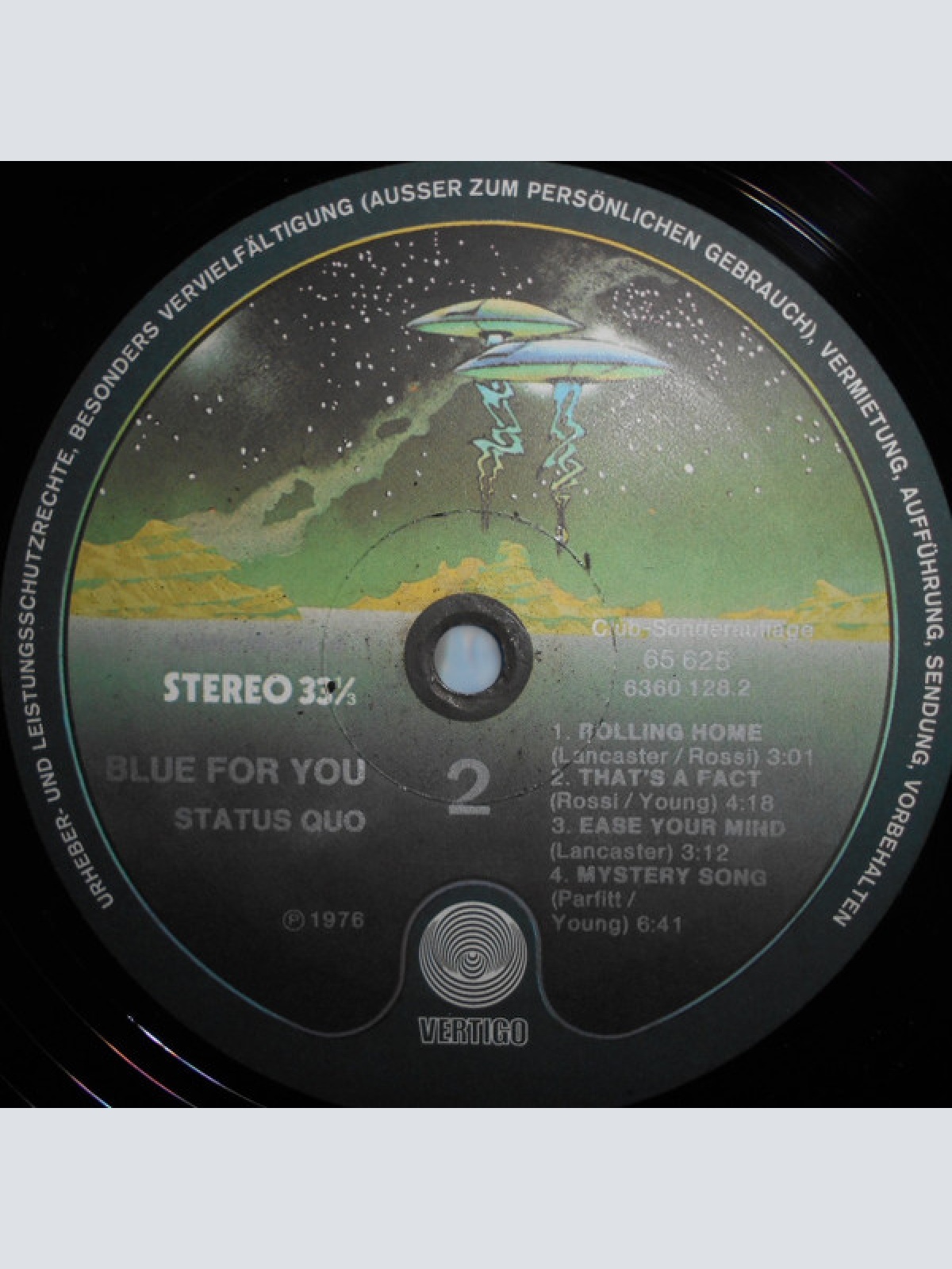 Vinyl / Status Quo - Blue For You