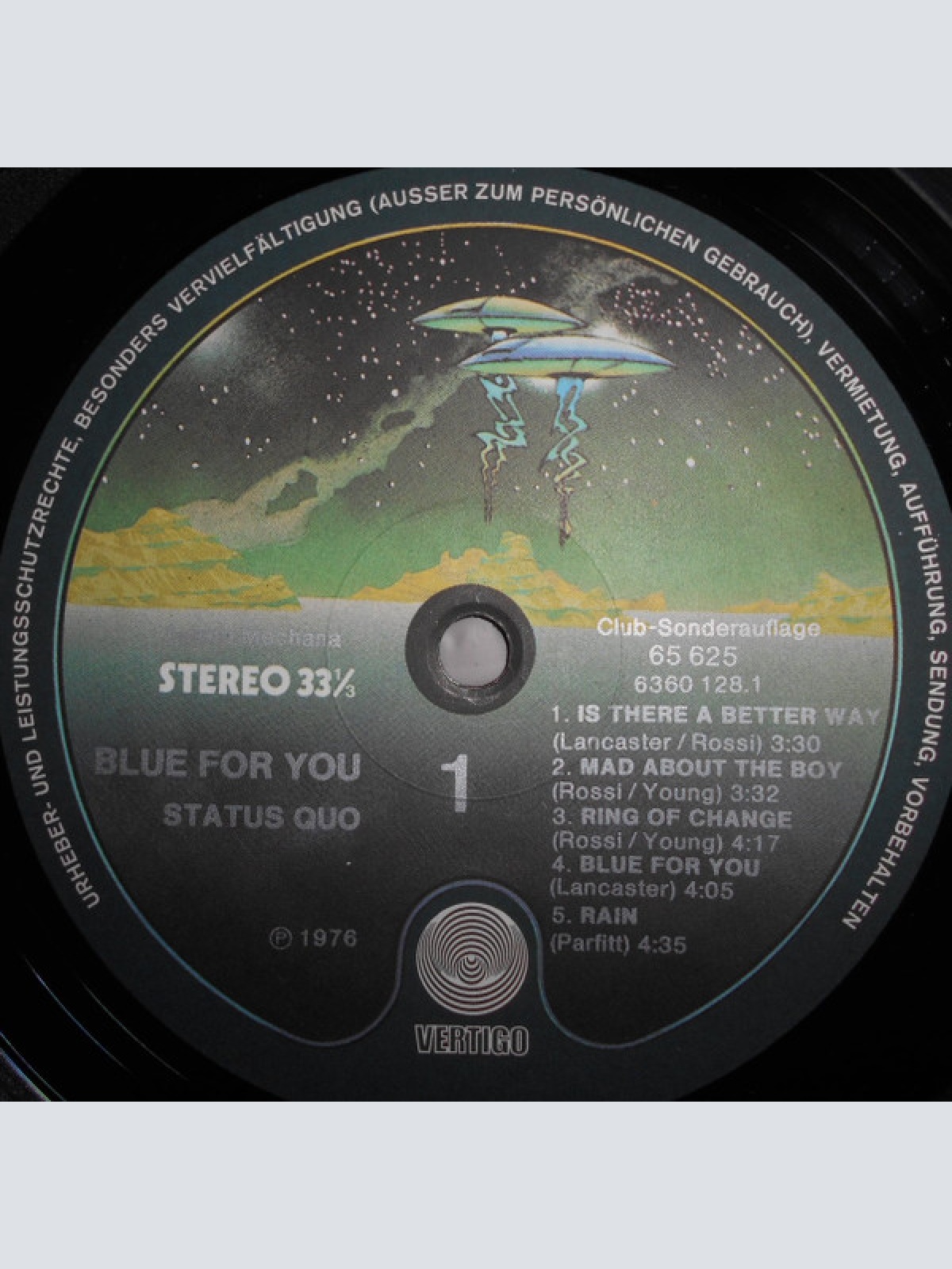 Vinyl / Status Quo - Blue For You