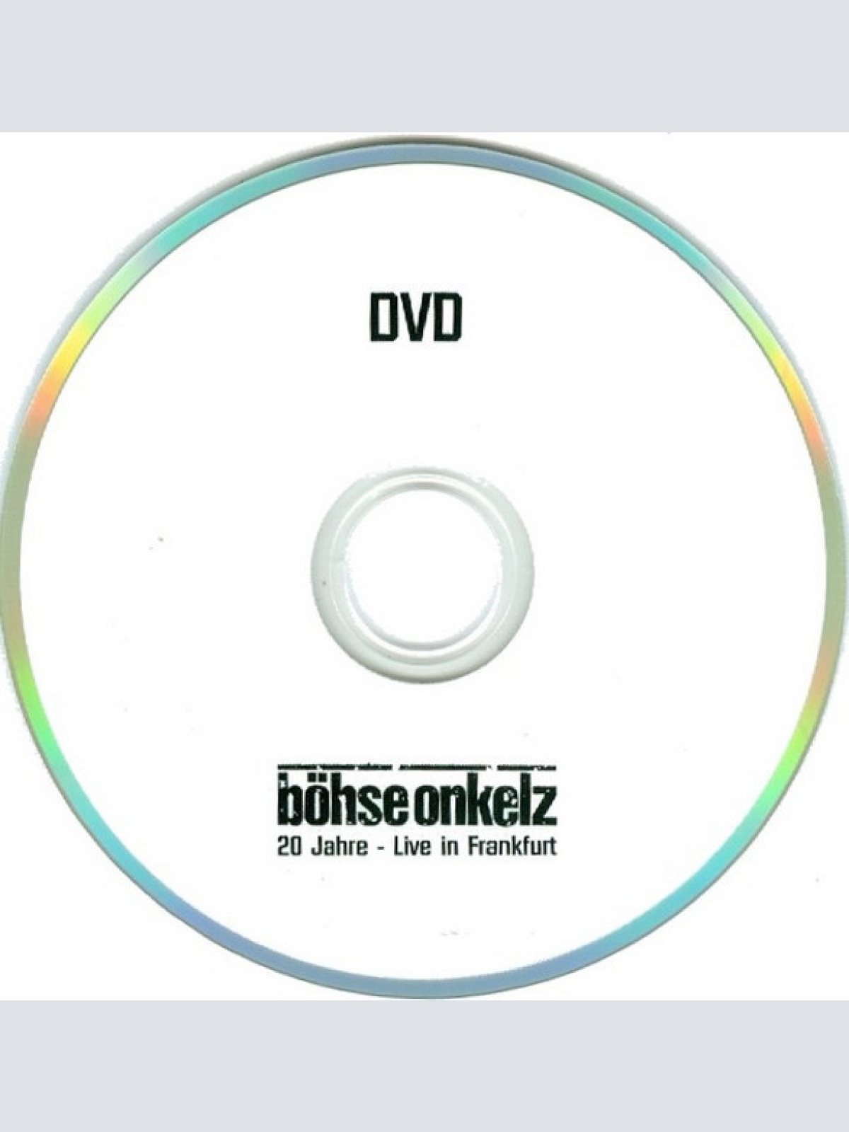 CD / Böhse Onkelz - 20 Jahre - Live In Frankfurt