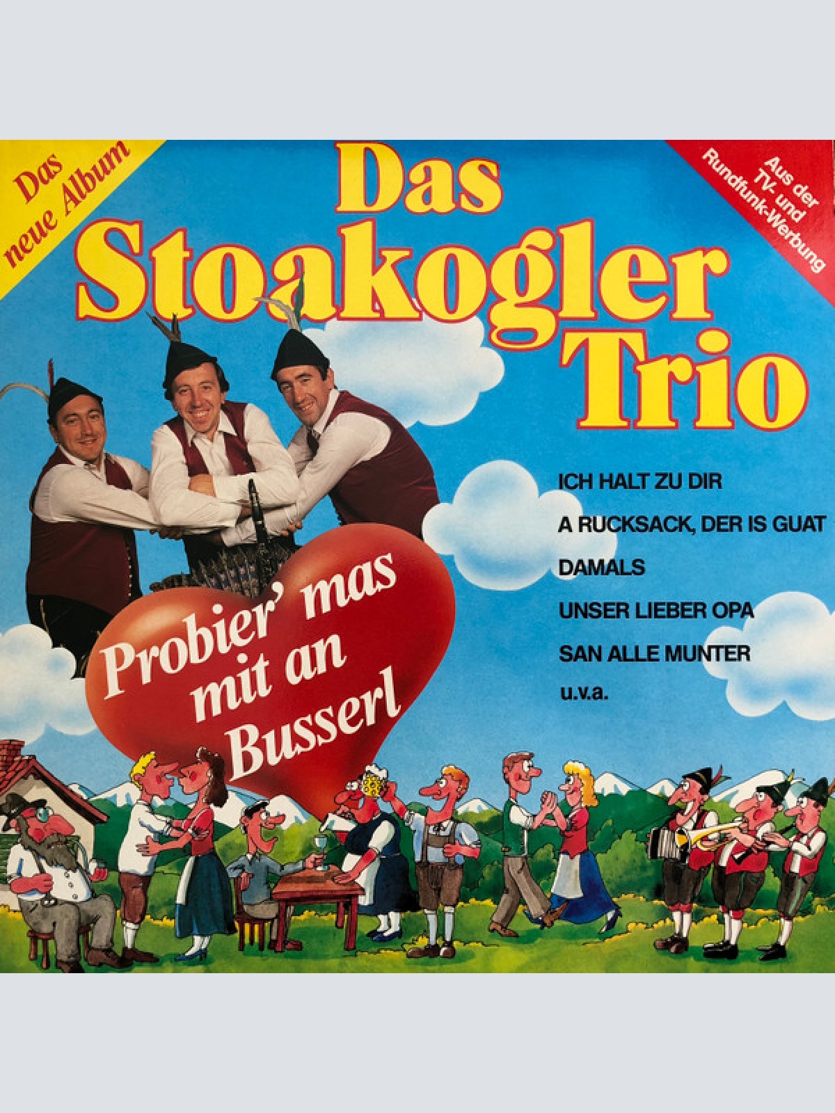 Vinyl / Das Stoakogler Trio* - Probier' Mas Mit An Busserl