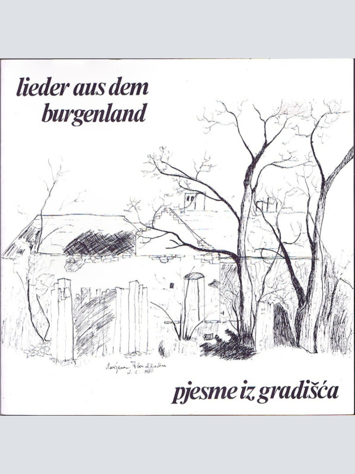 Vinyl / Franz Jordanich, Stefan Kuzmits, Hans Palatin, Alfred Kuzmits - Lieder Aus Dem Burgenland / Pjesme Iz Gradiṥća