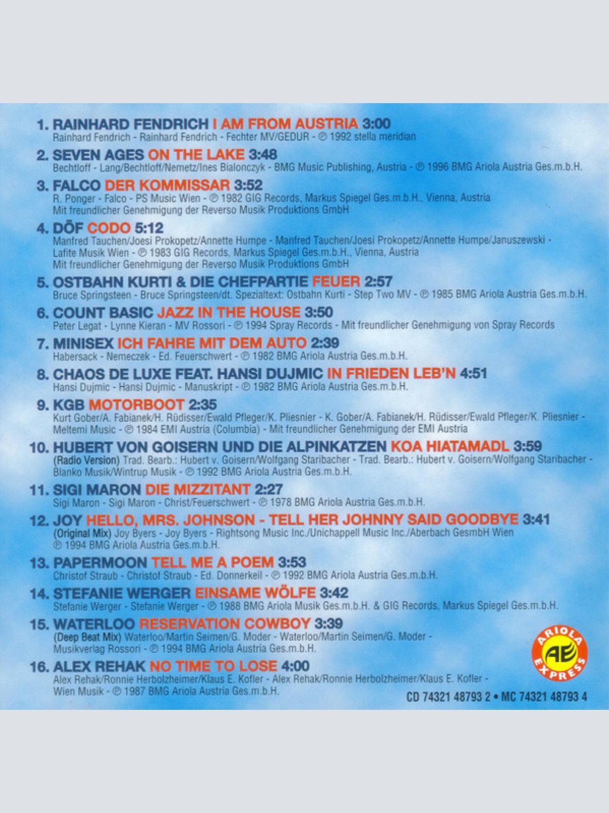 CD / Various - Best Of Austria - Vol. 1