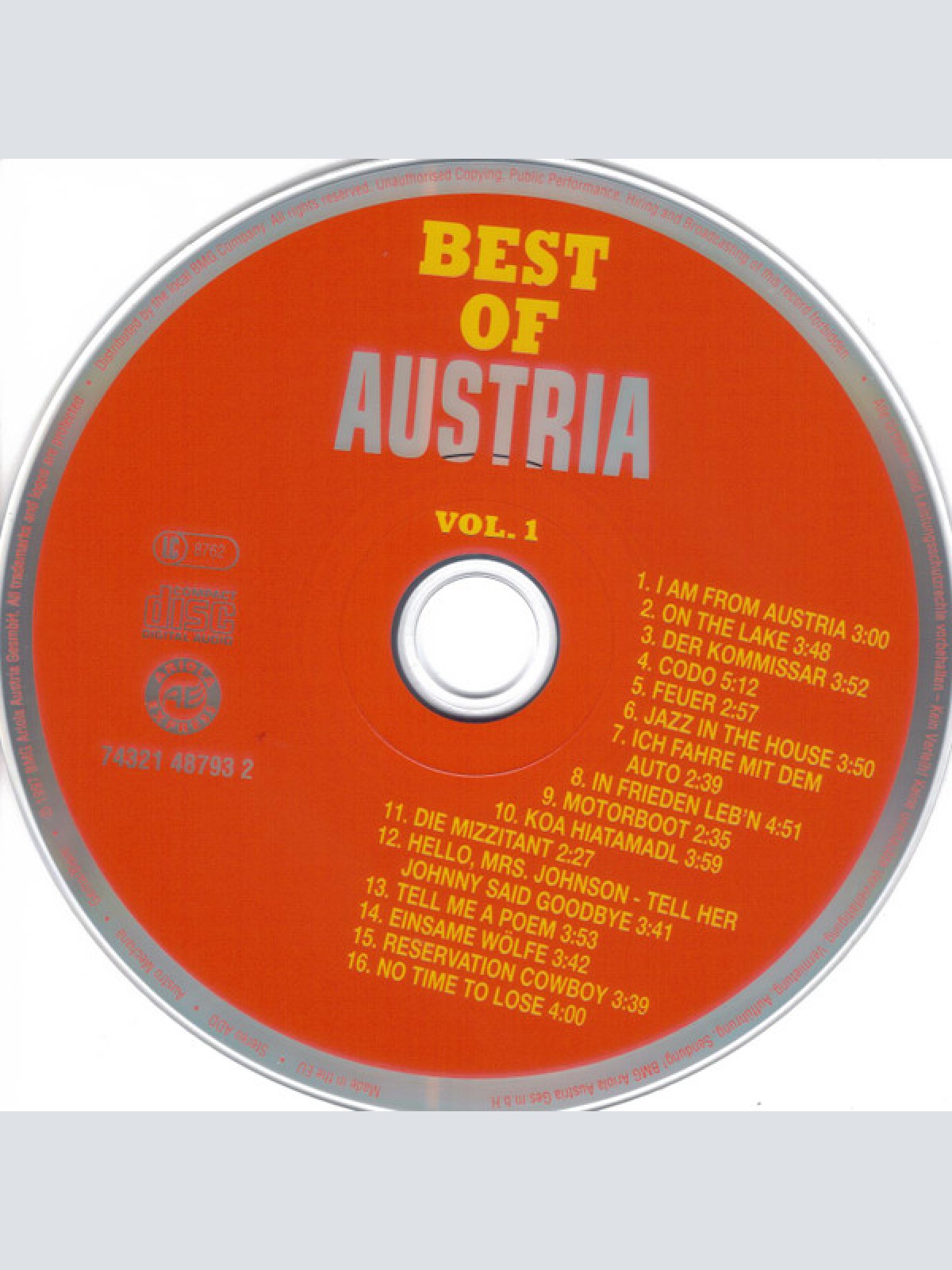 CD / Various - Best Of Austria - Vol. 1
