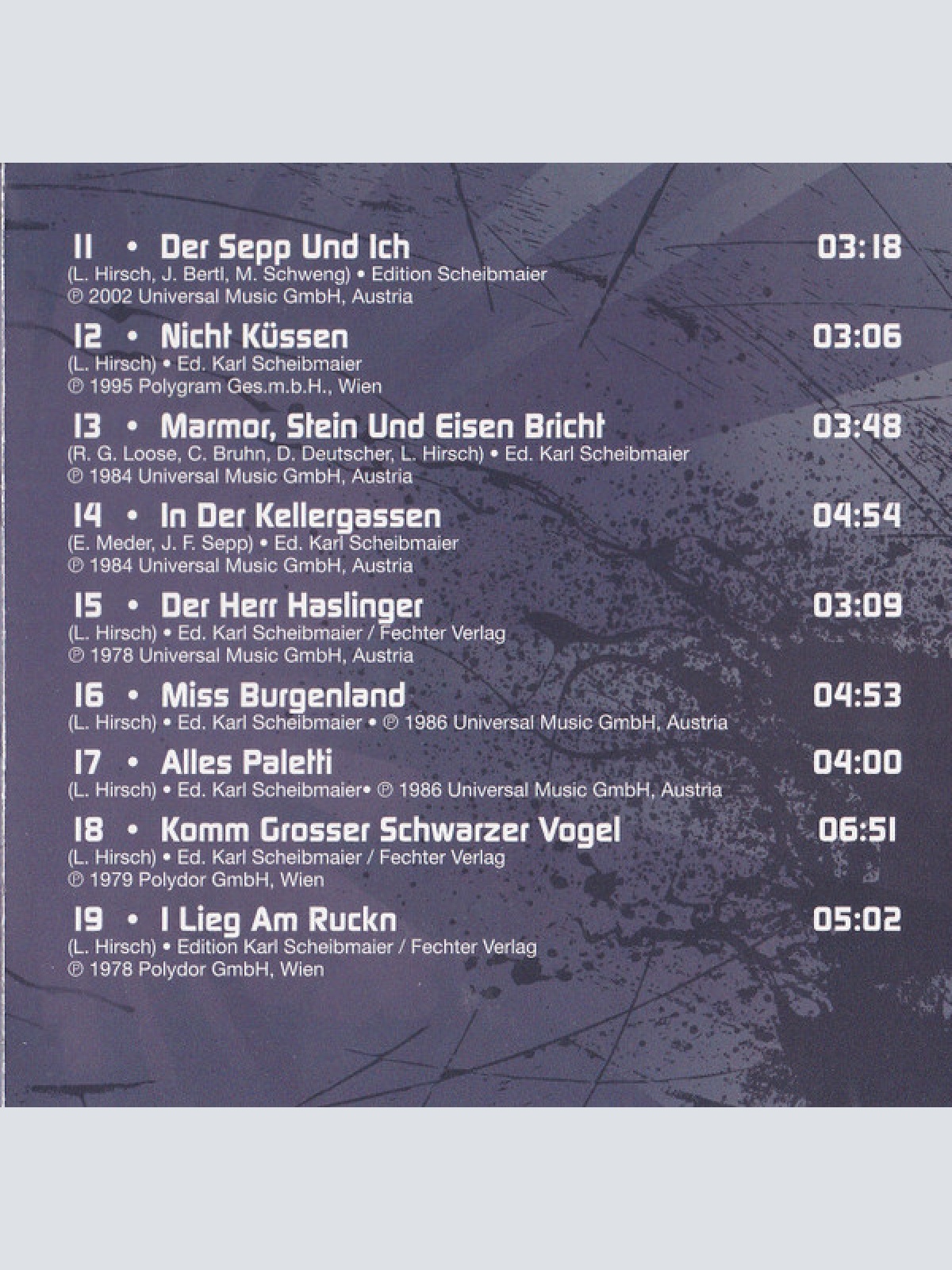 CD / Ludwig Hirsch - Das Beste Von Ludwig Hirsch