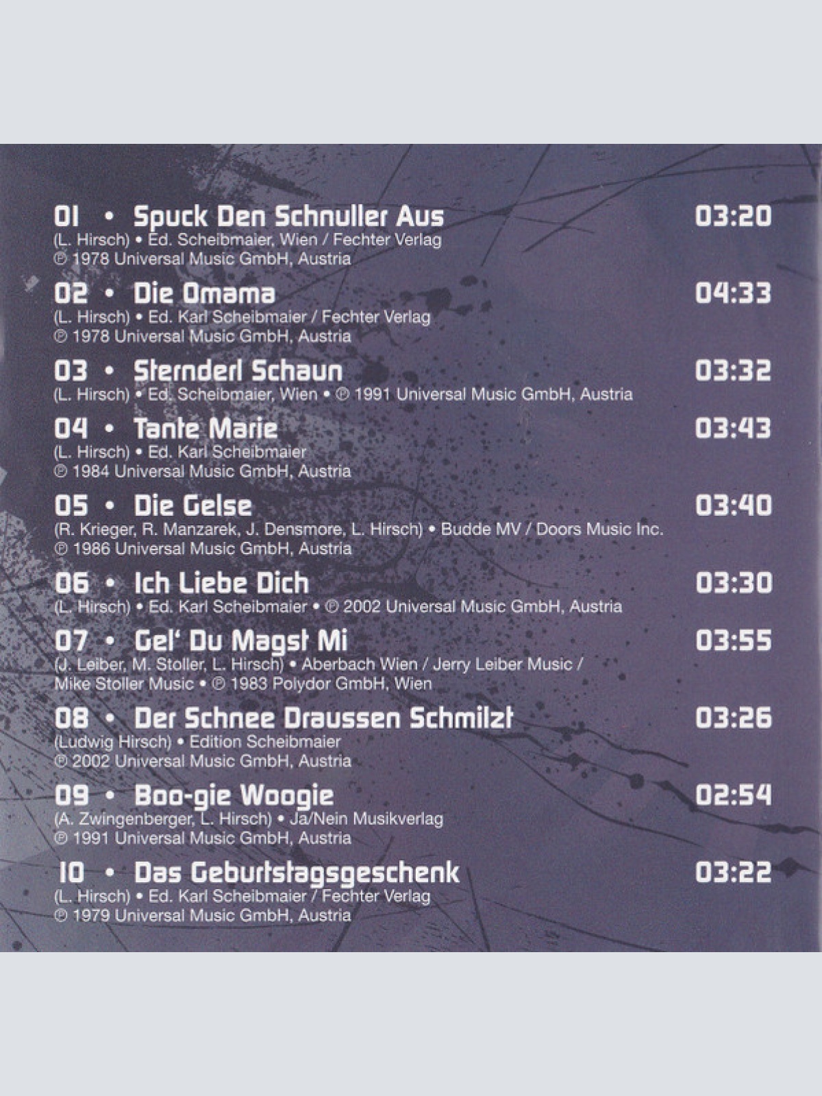 CD / Ludwig Hirsch - Das Beste Von Ludwig Hirsch