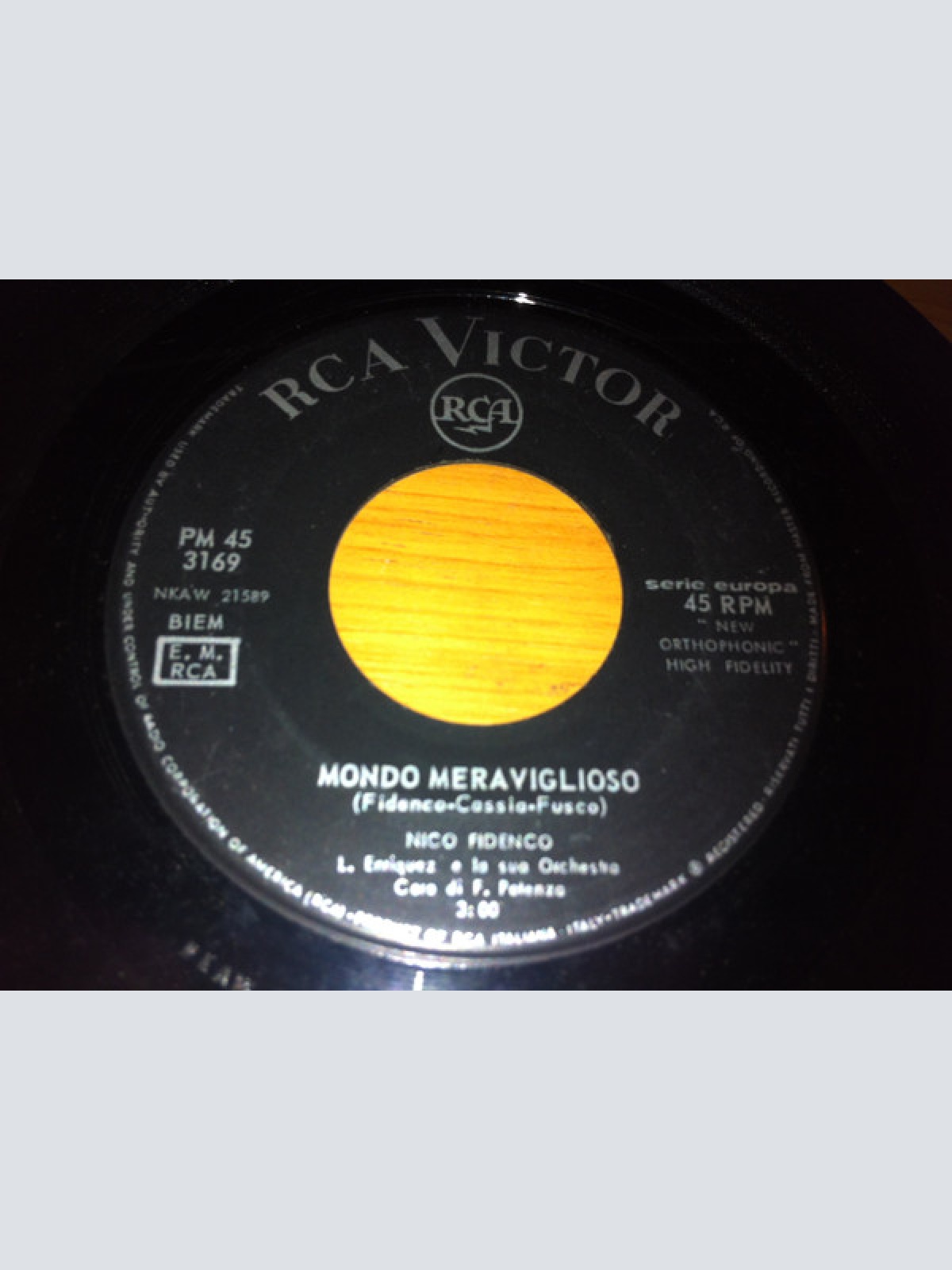 Vinyl / Nico Fidenco - Tutta La Gente