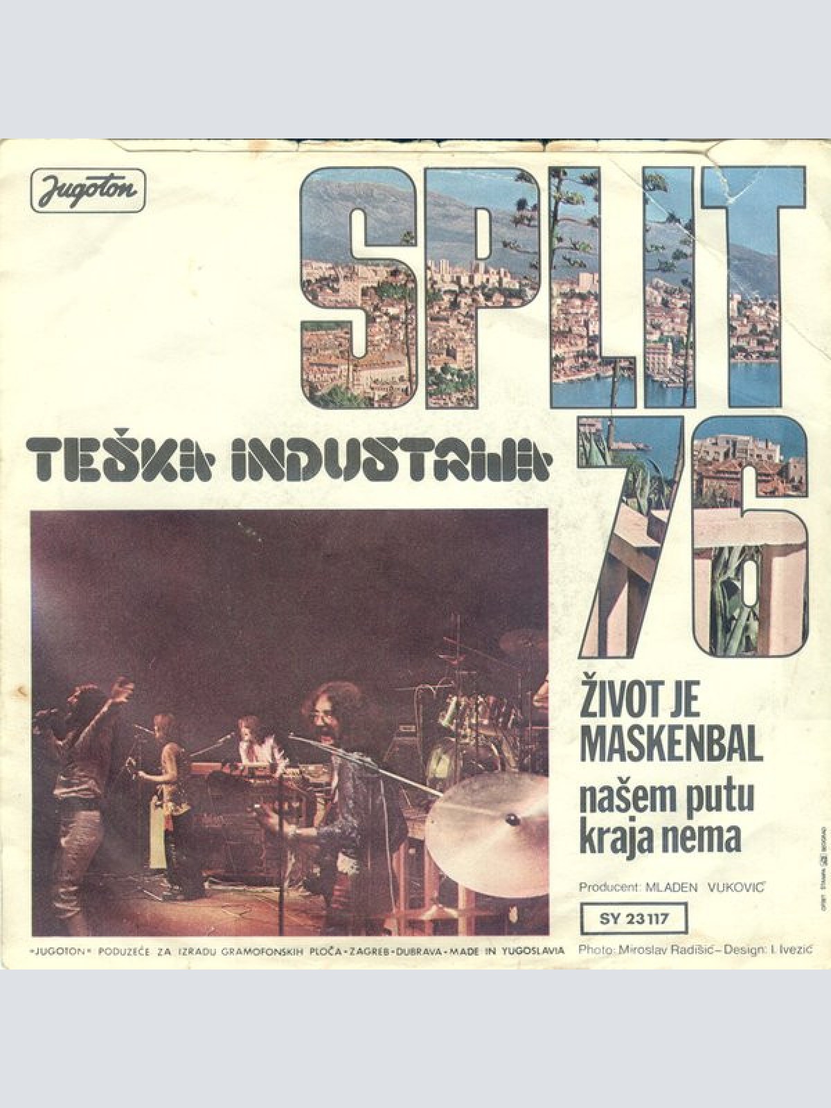 Vinyl / Teška Industrija - Život Je Maskenbal / Našem Putu Kraja Nema
