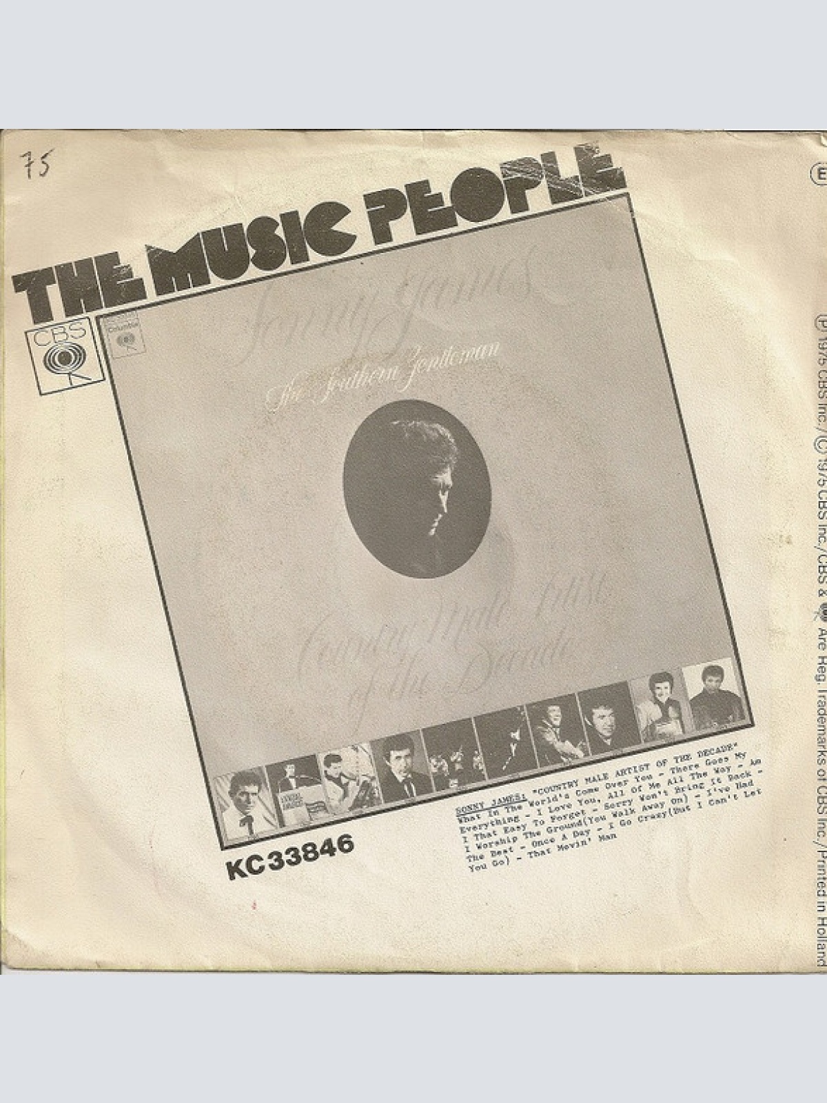 Vinyl / Sonny James - What In The World's Come Over You