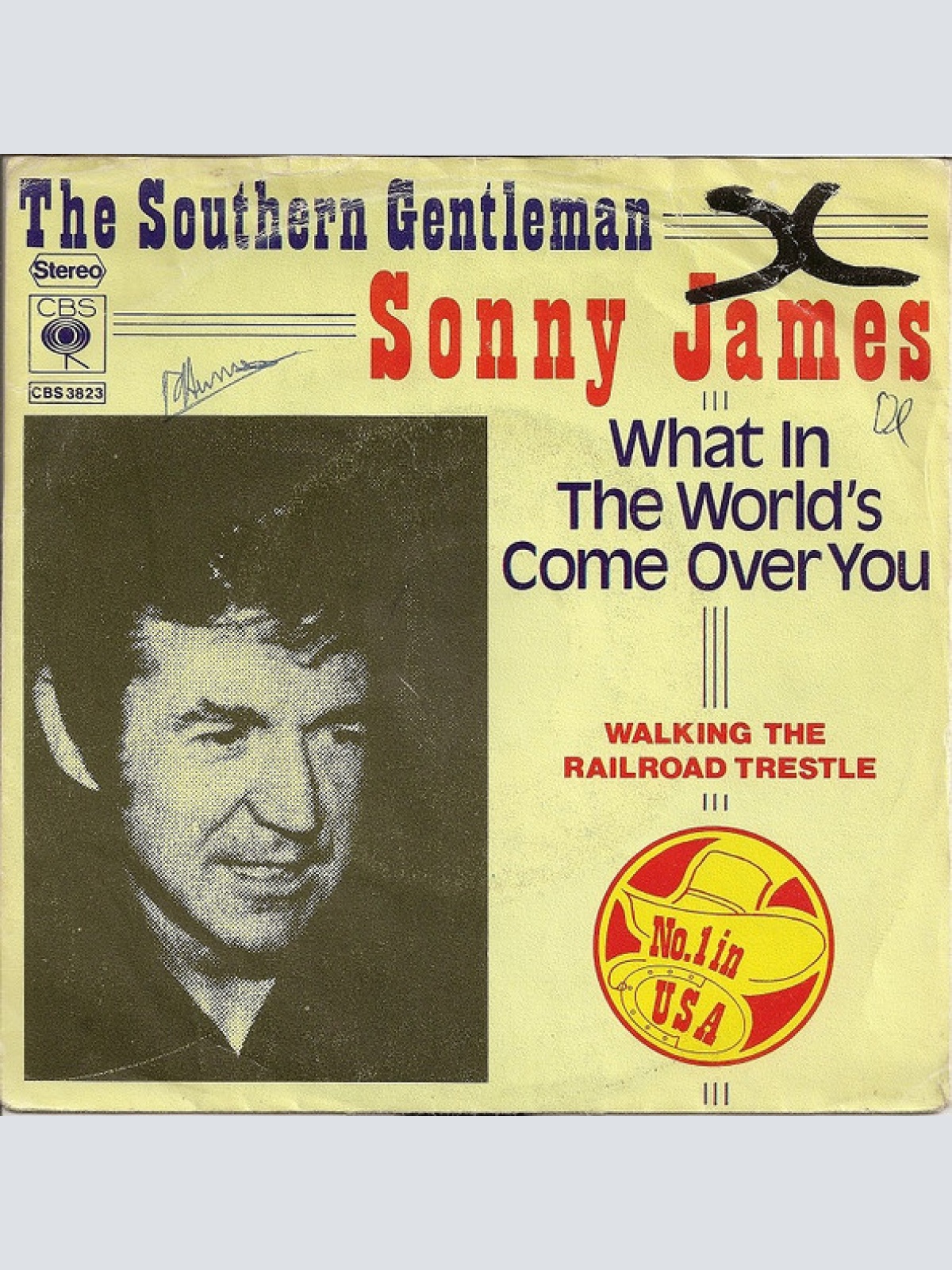 Vinyl / Sonny James - What In The World's Come Over You