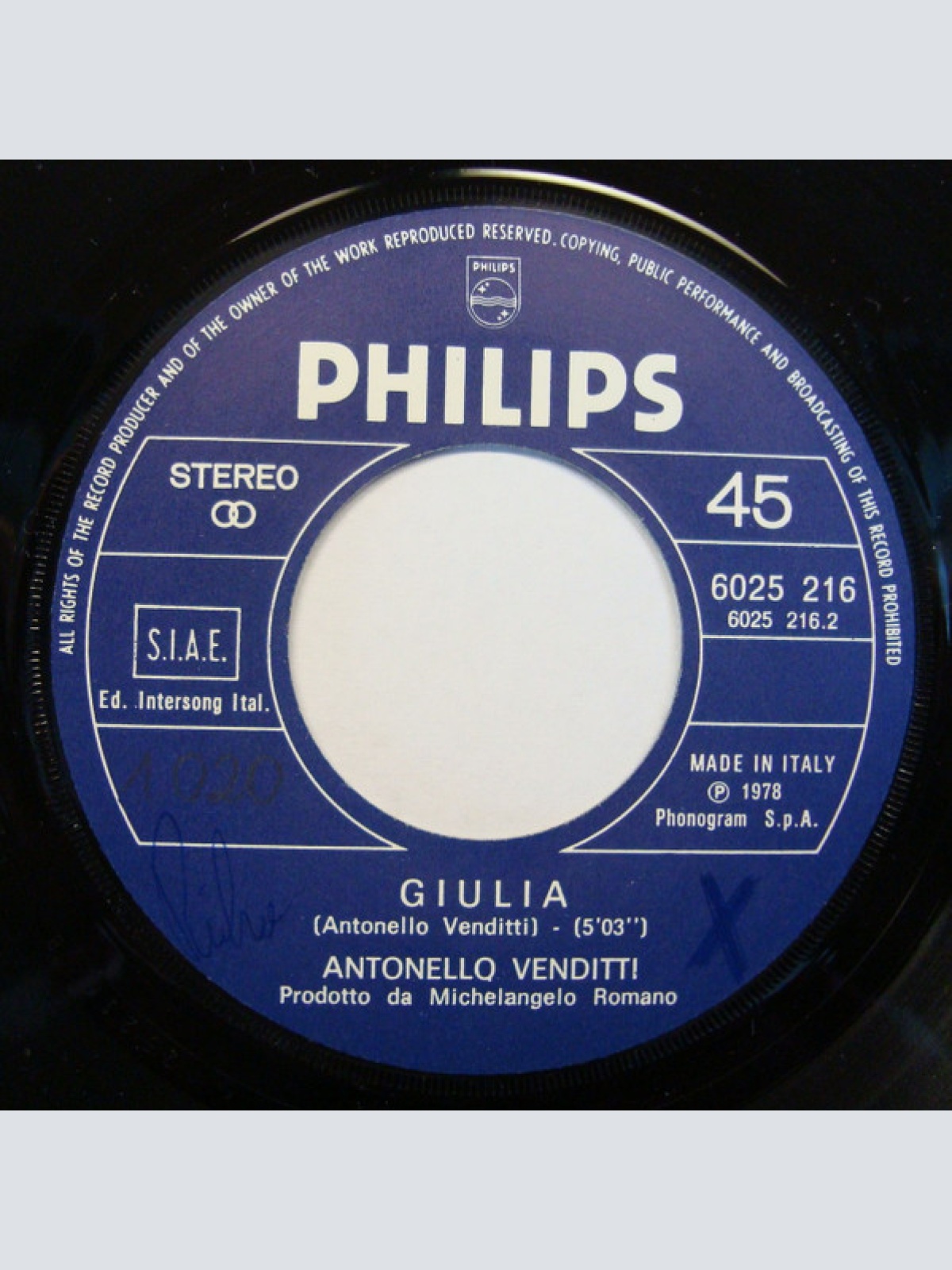 Vinyl / Antonello Venditti - Bomba O Non Bomba