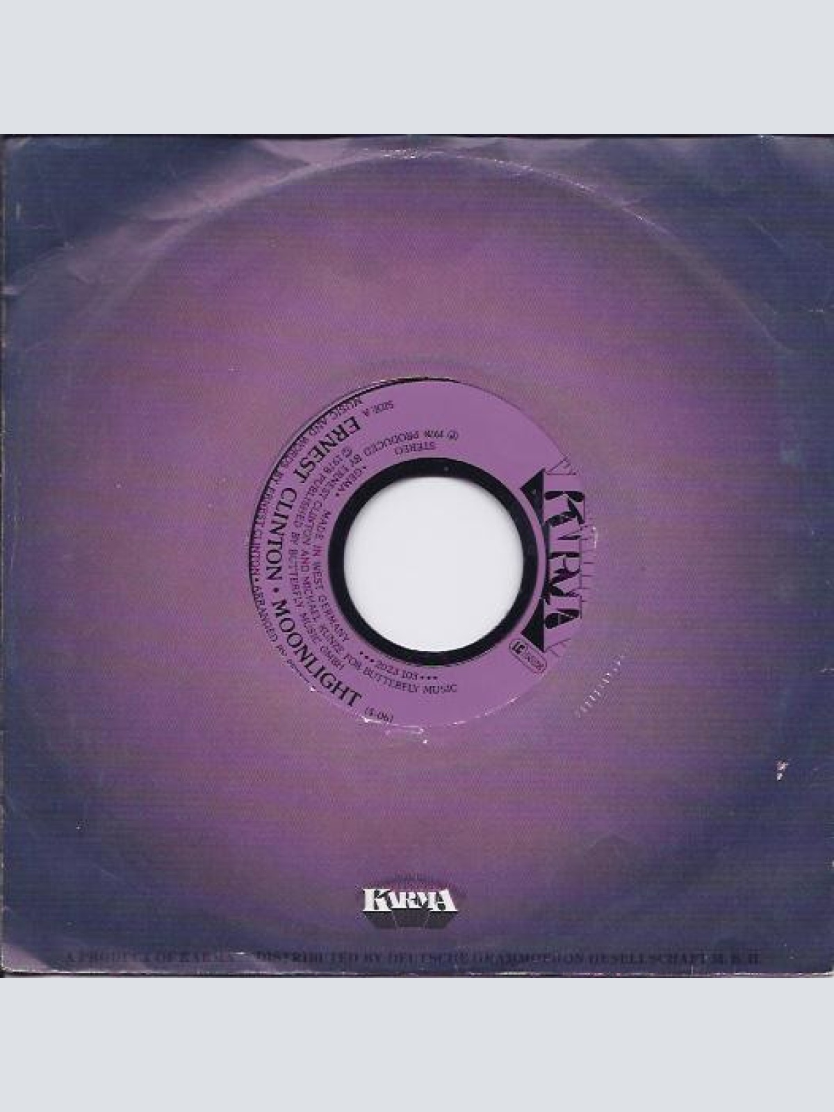 Vinyl / Ernest Clinton - Moonlight / Galaxy