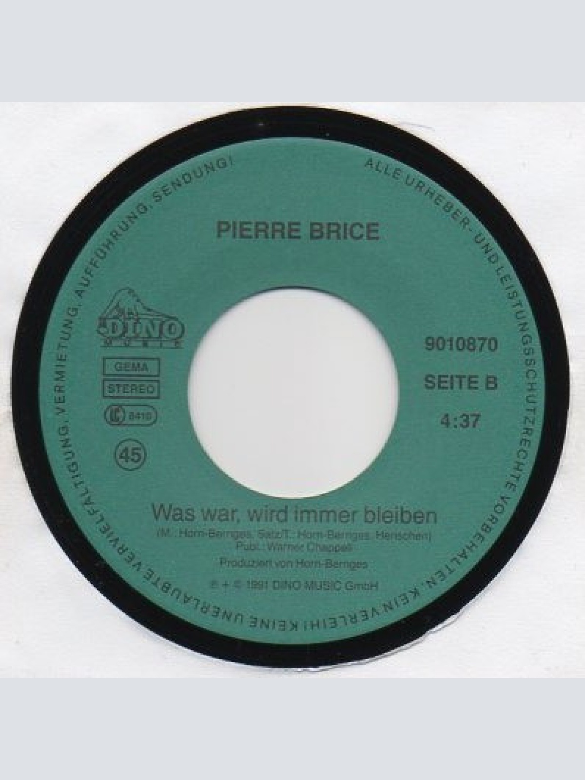 Vinyl / Pierre Brice - Wir Sind Die Welt