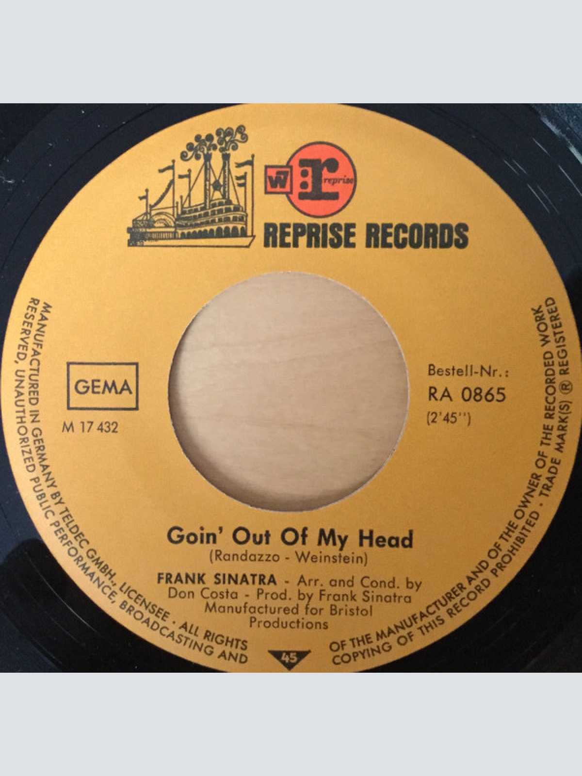 Vinyl / Frank Sinatra - Forget To Remember / Goin' Out Of My Head