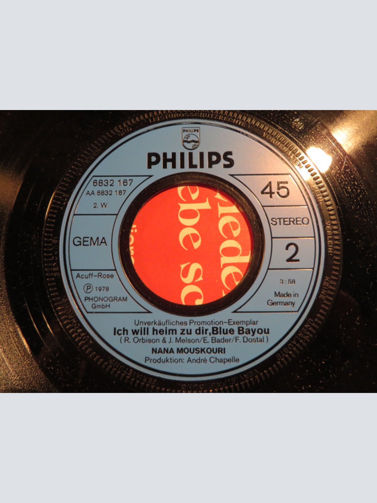 Vinyl / Nana Mouskouri - Lieder, Die Die Liebe Schreibt