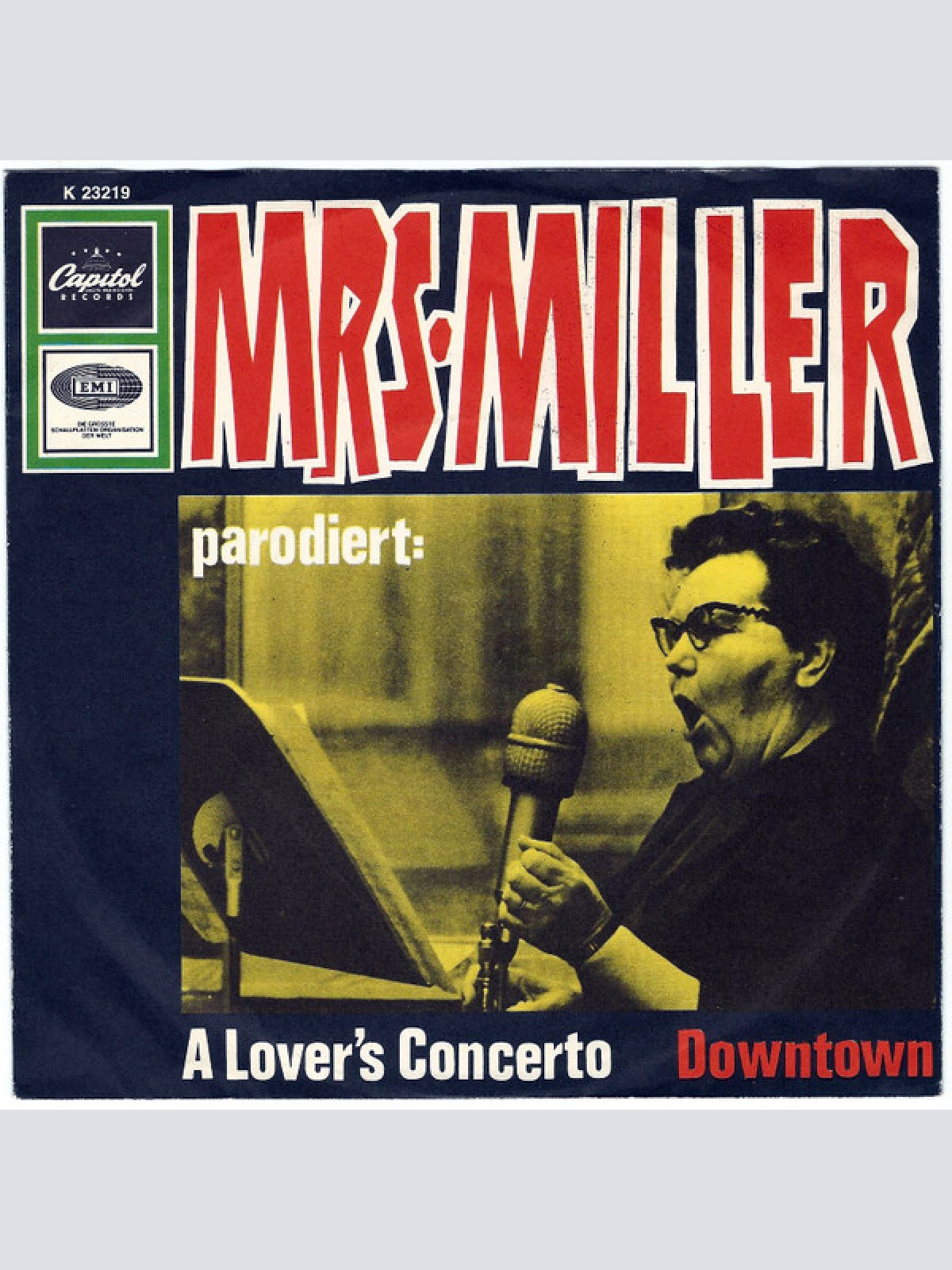 Vinyl / Mrs. Elva Miller - A Lover's Concerto / Downtown