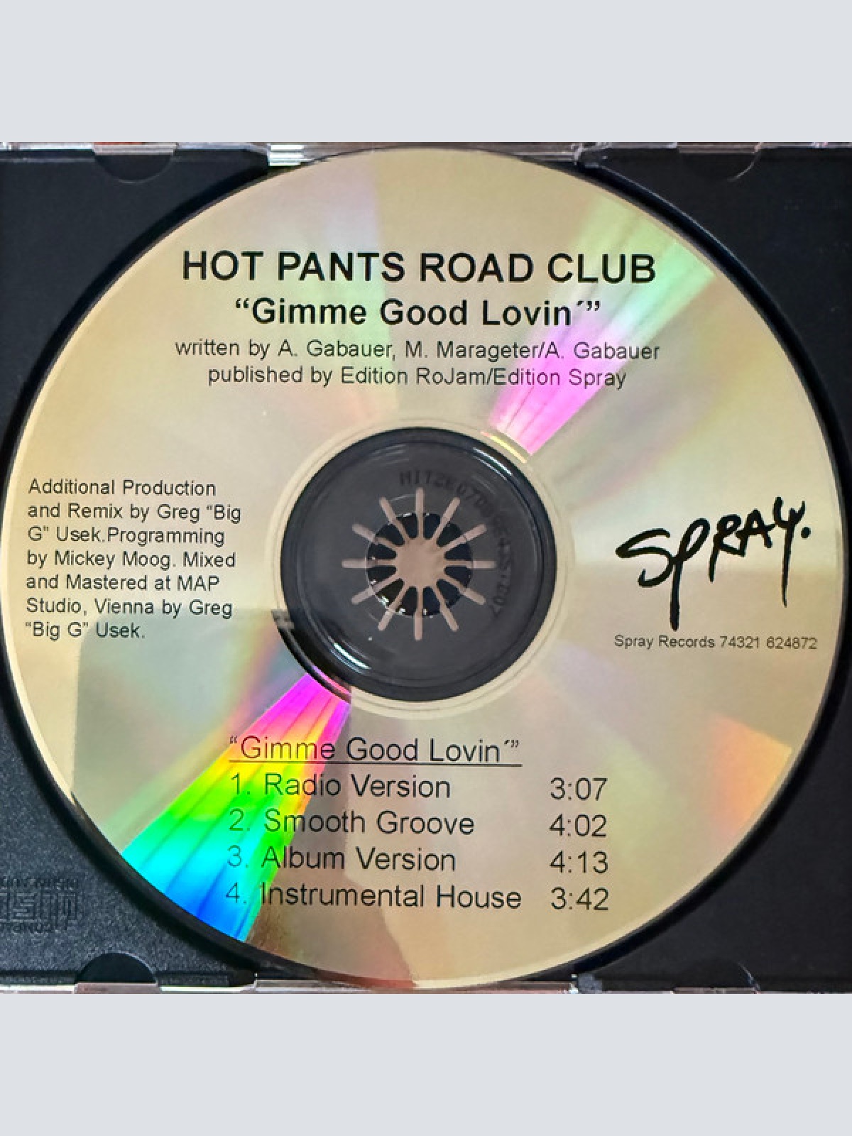 CD / Hot Pants Road Club - Gimme Good Lovin'