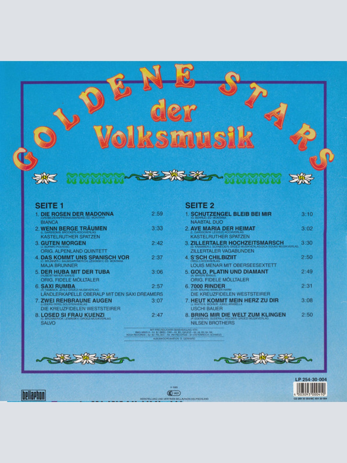 Vinyl / Various - Goldene Stars Der Volksmusik
