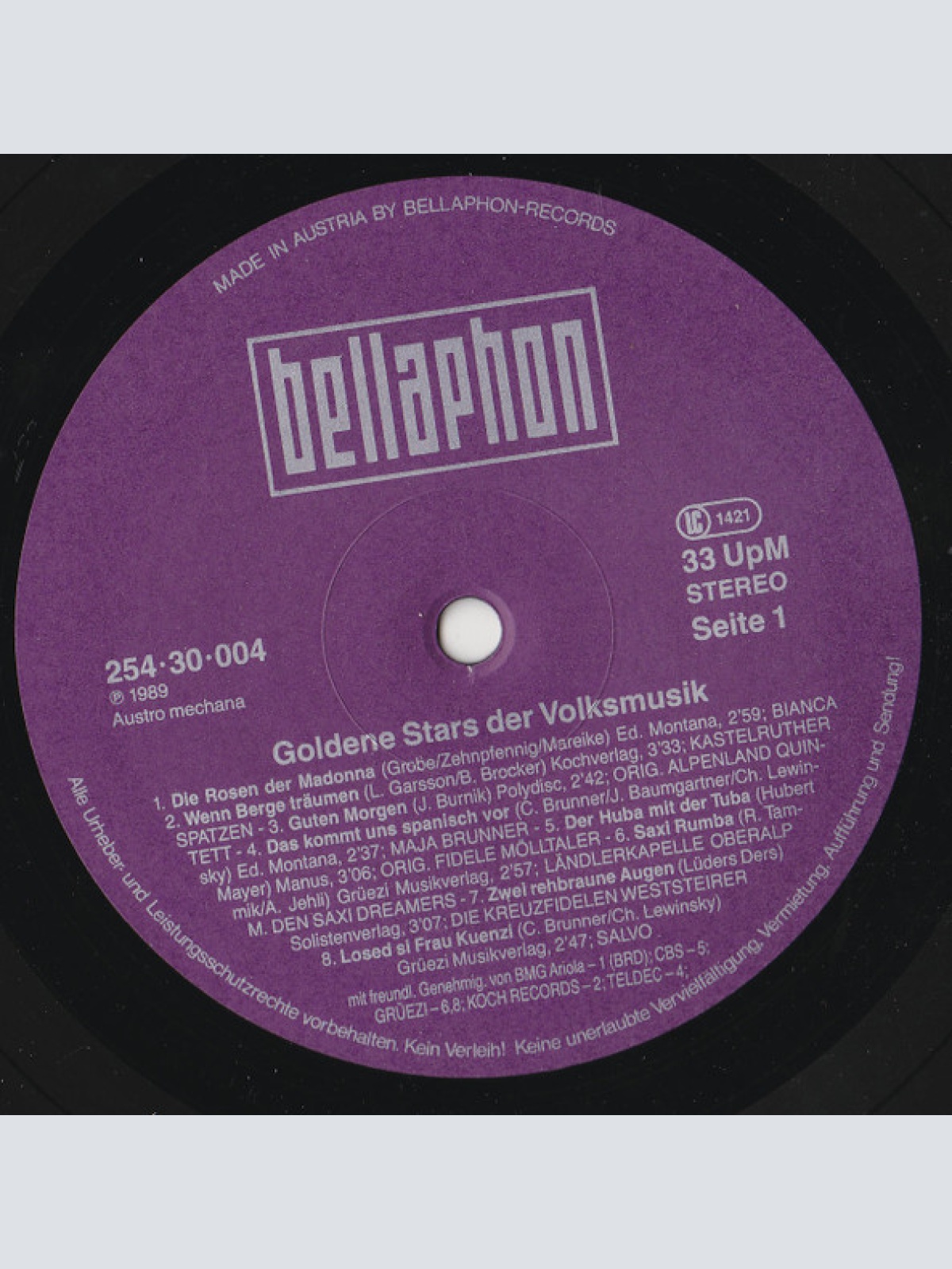 Vinyl / Various - Goldene Stars Der Volksmusik