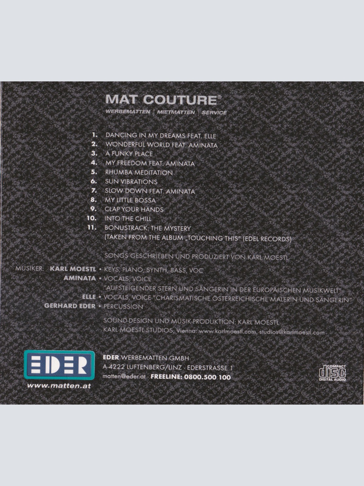 CD / Karl Moestl* - Wonderful Mat World