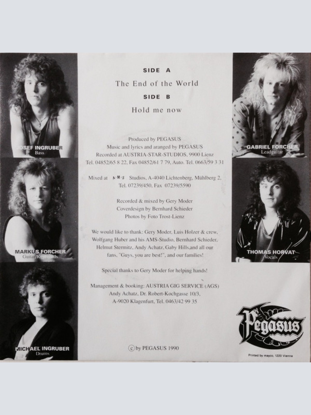 Vinyl / Pegasus (23) - The End Of The World