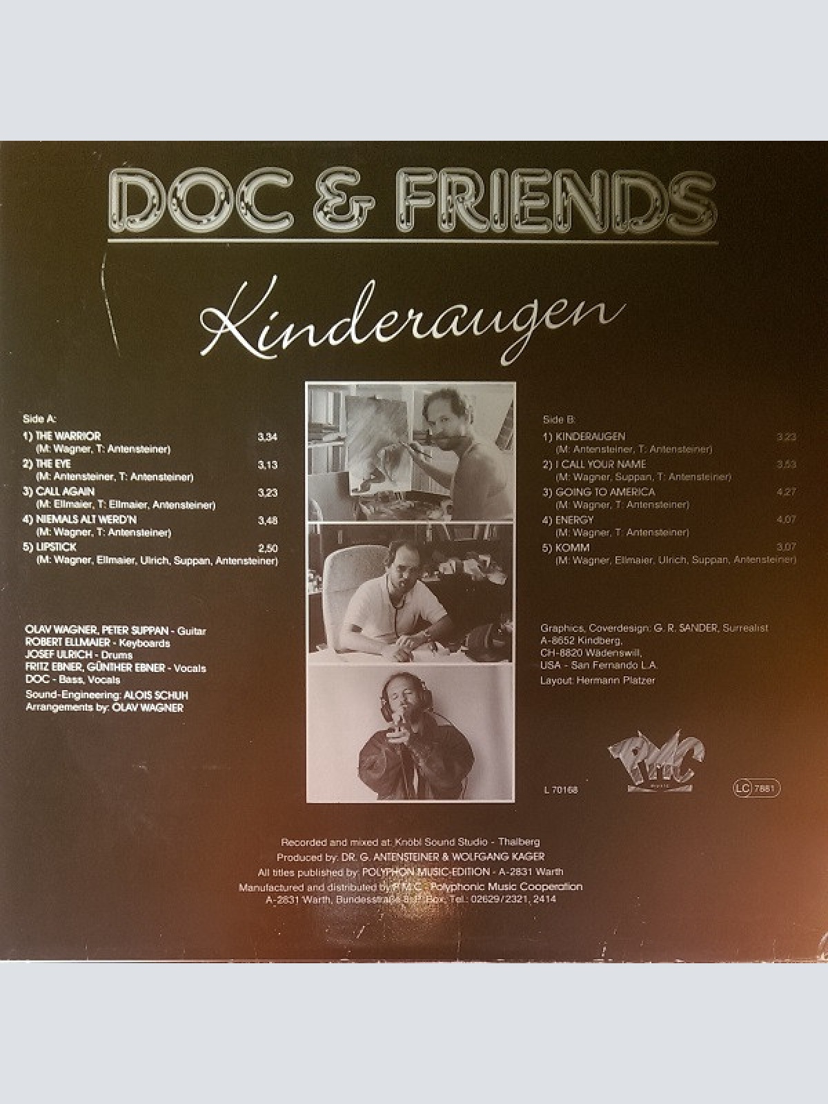 Vinyl / Doc & Friends - Kinderaugen