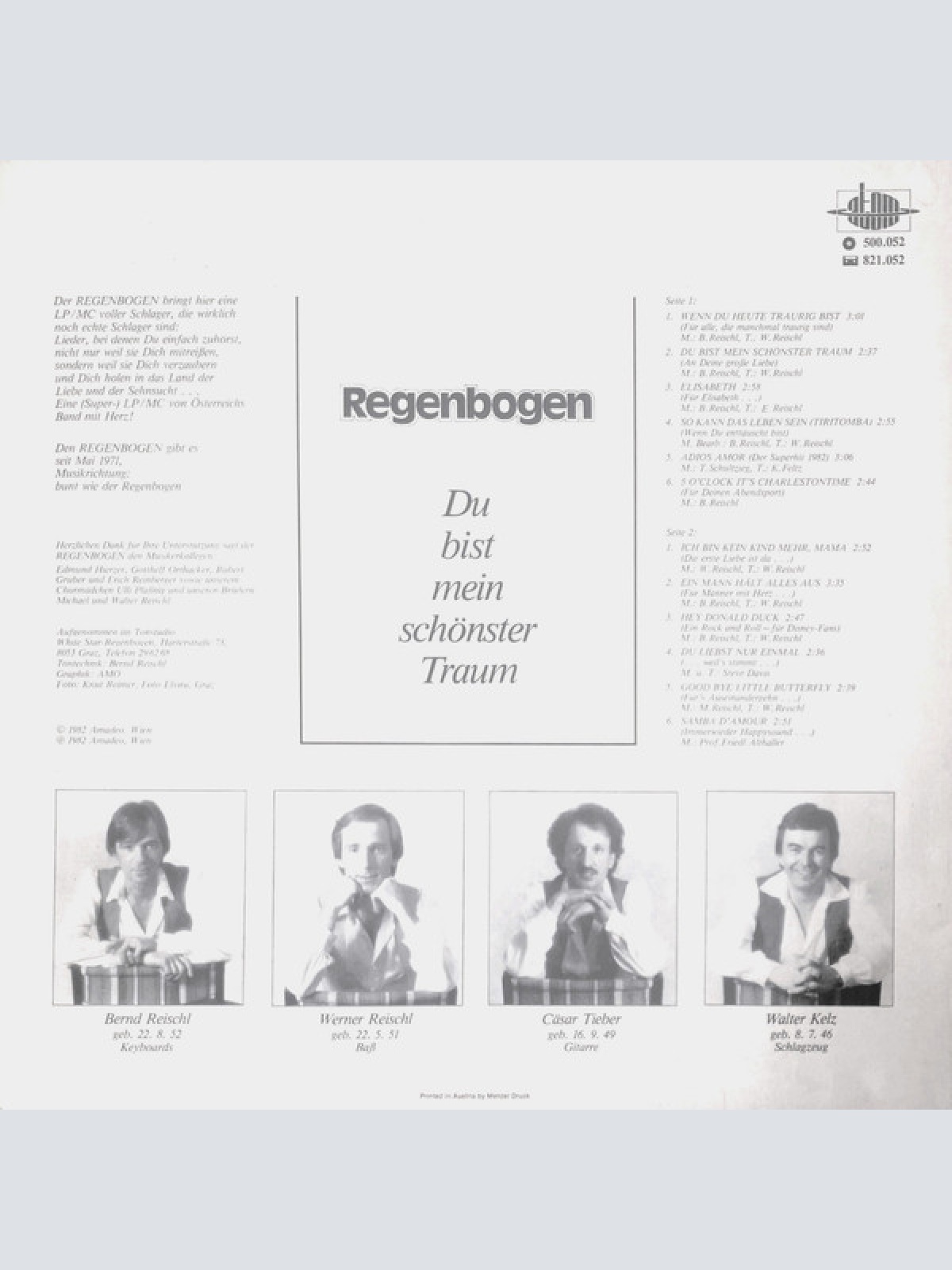 Vinyl / Regenbogen (3) - Du Bist Mein Schönster Traum
