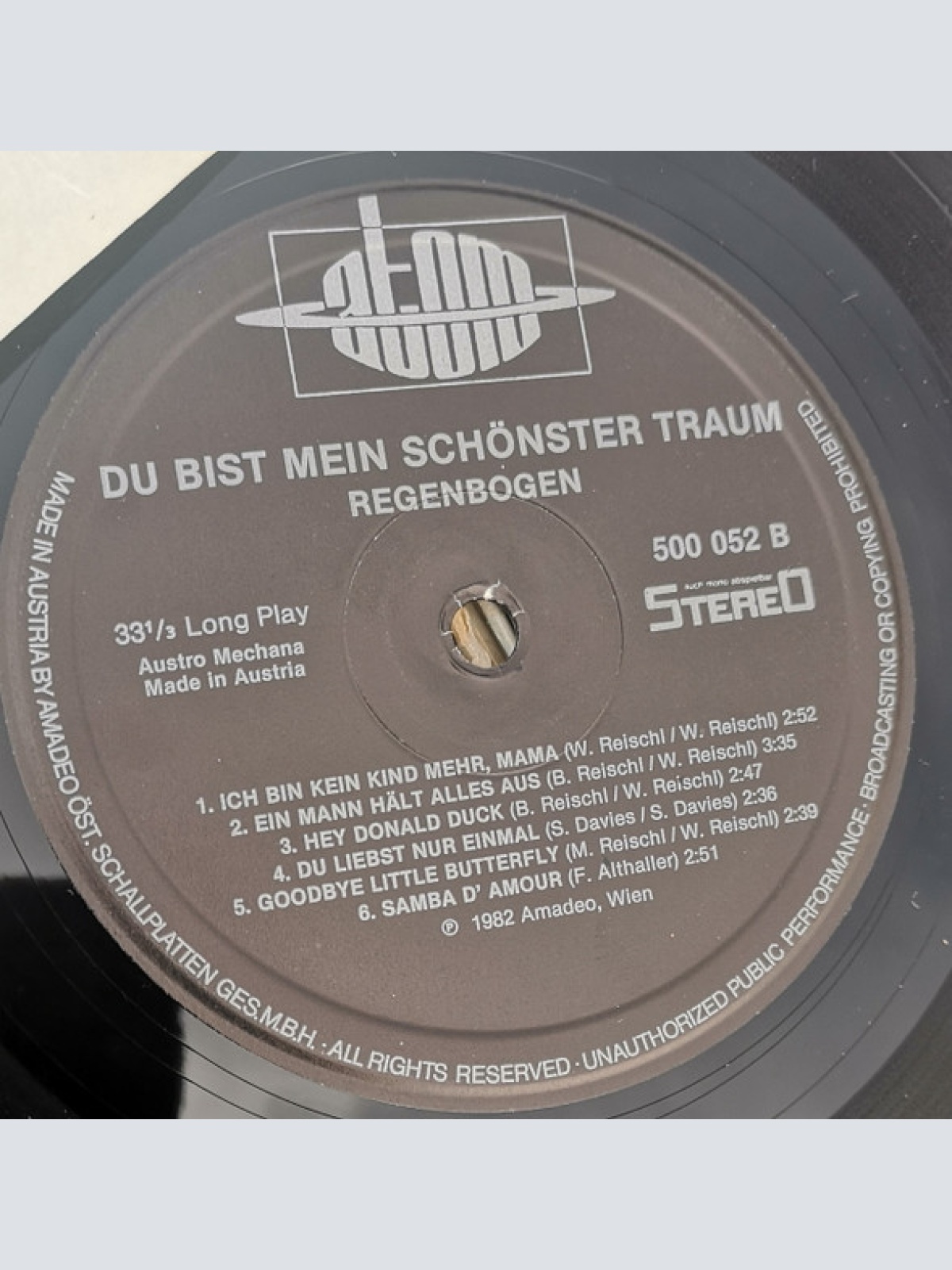 Vinyl / Regenbogen (3) - Du Bist Mein Schönster Traum