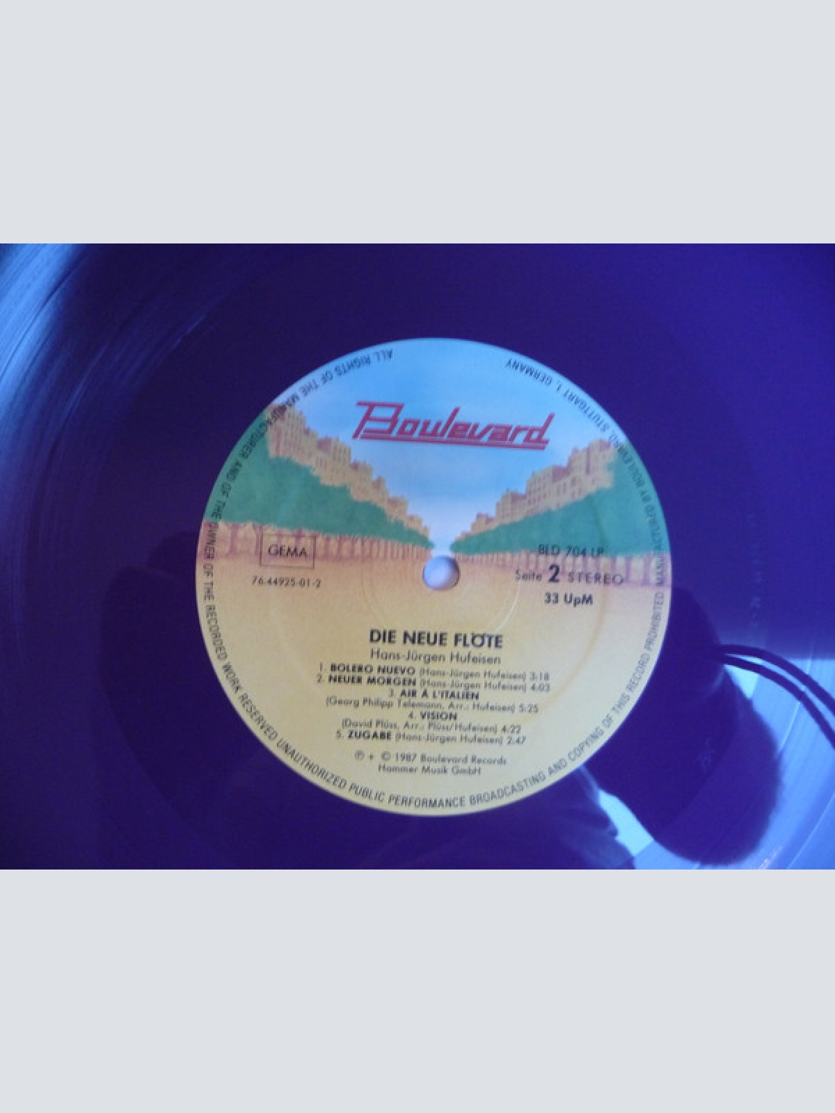 Vinyl / Hans-Jürgen Hufeisen - Die Neue Flöte