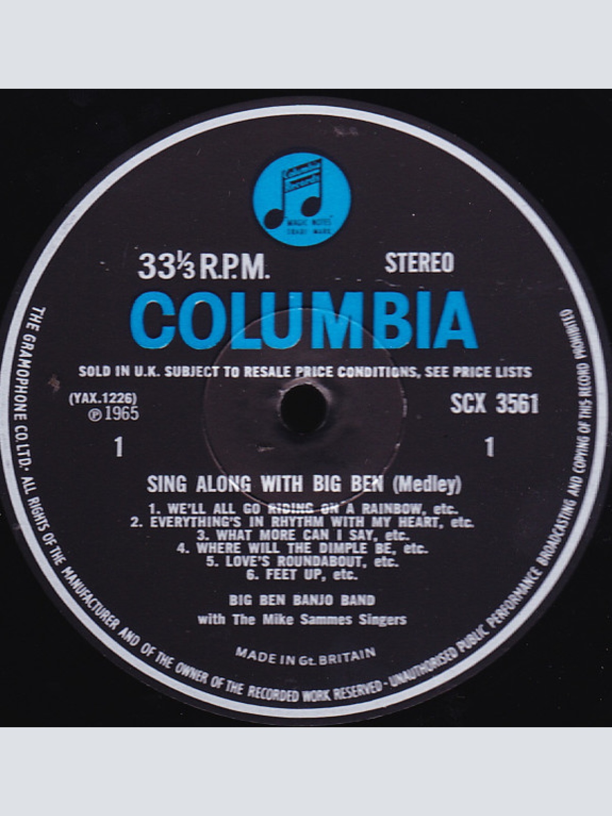 Vinyl / Big Ben Banjo Band* With The Mike Sammes Singers* - Sing Along With Big Ben