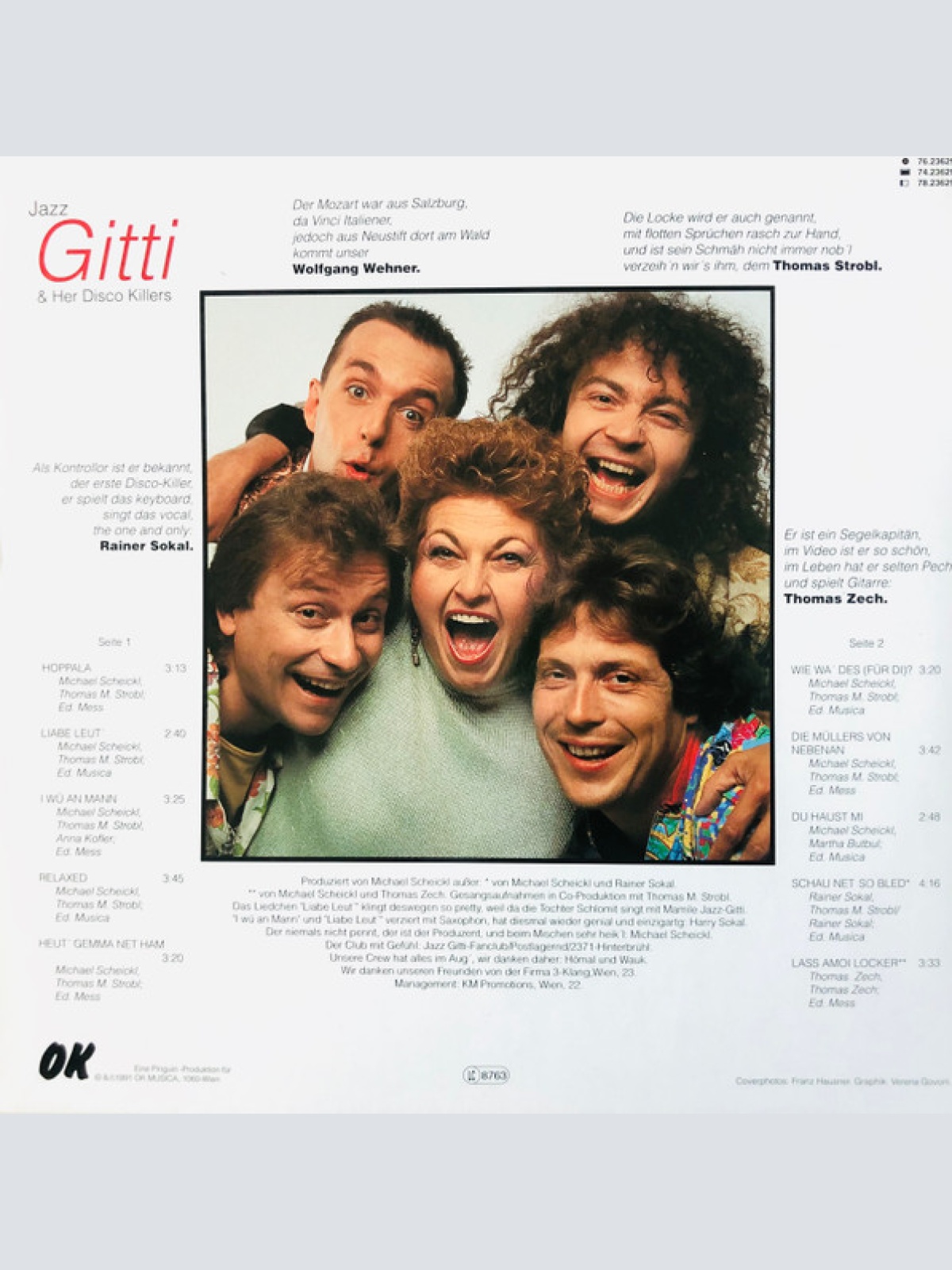 Vinyl / Jazz Gitti & Her Disco Killers* - Hoppala