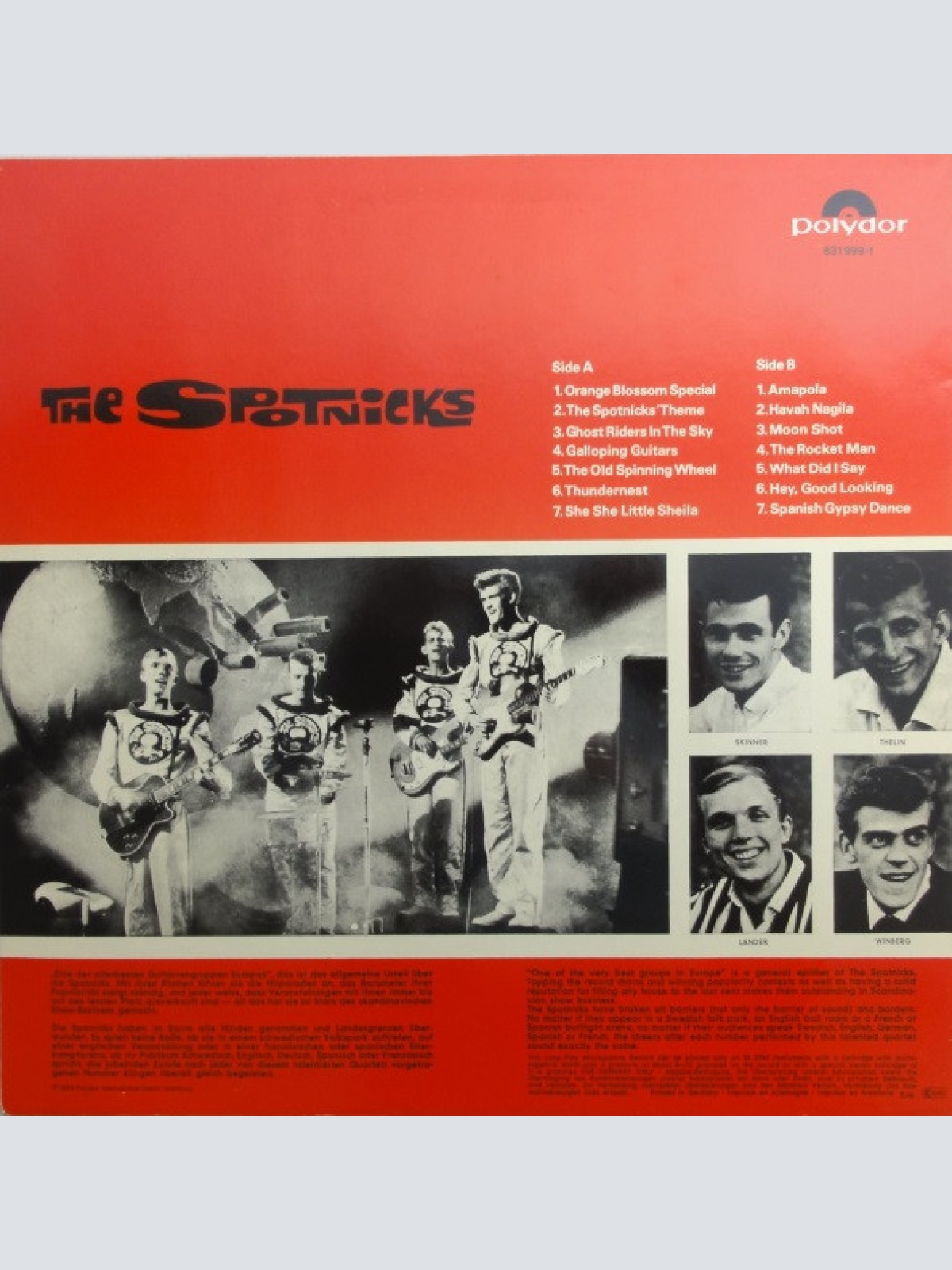Vinyl / The Spotnicks - The Spotnicks