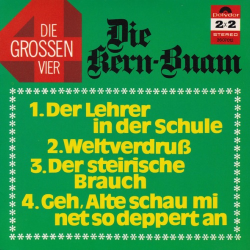 Vinyl / Die Kern Buam - Die Grossen Vier