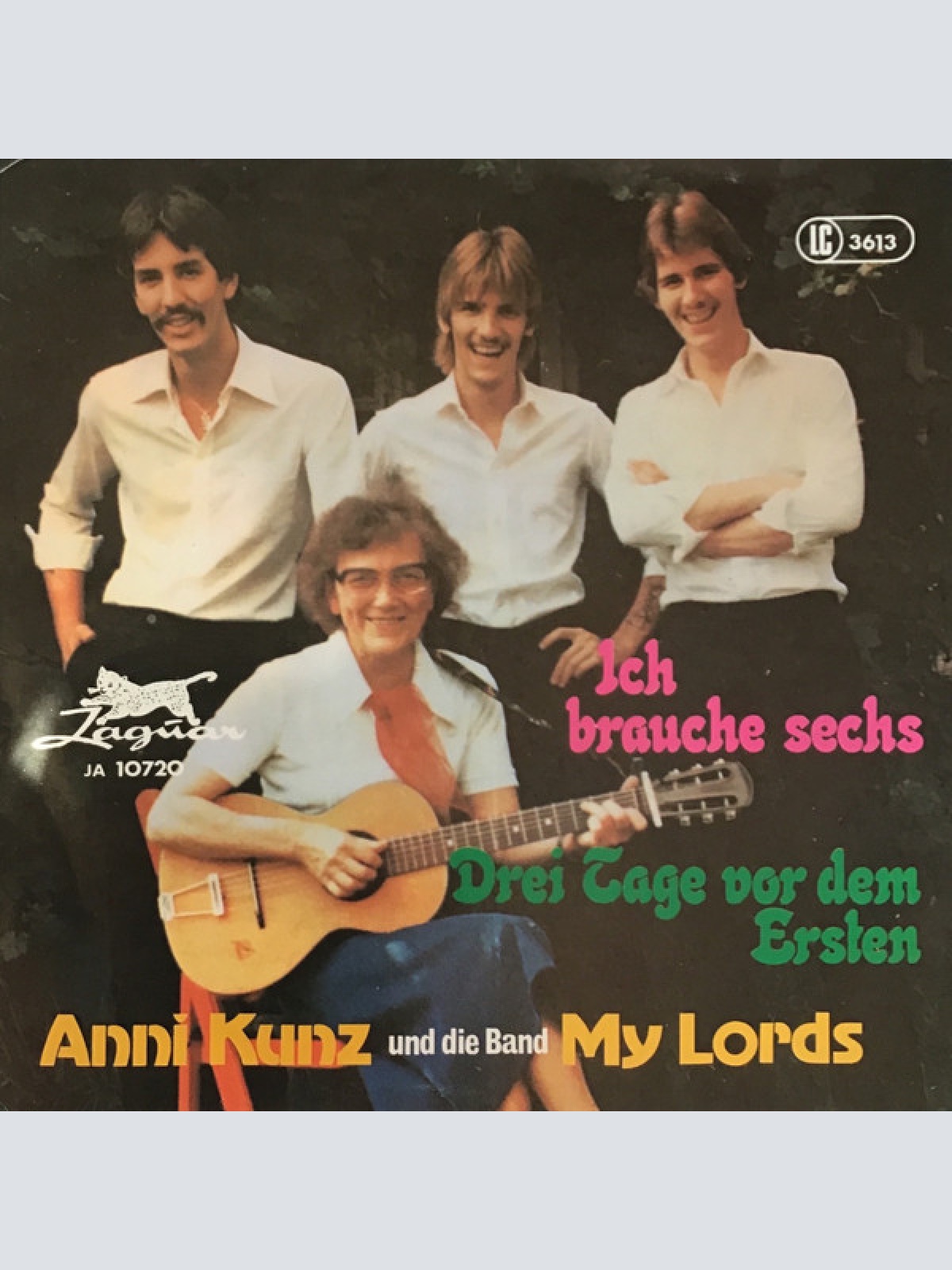 Vinyl / Anni Kunz Und Die Band My Lords - Ich Brauche Sechs