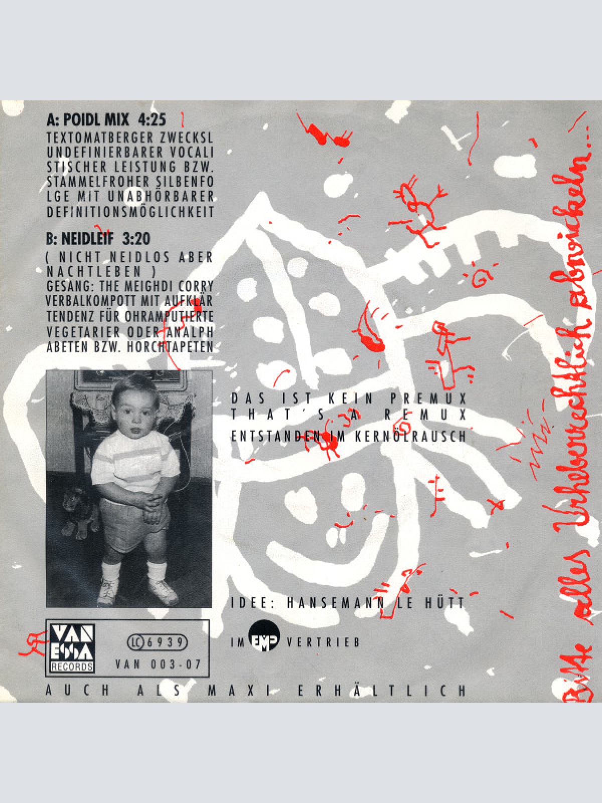 Vinyl / The [Se] Original Fast Remix Poidln* - Alle Meine Lieda