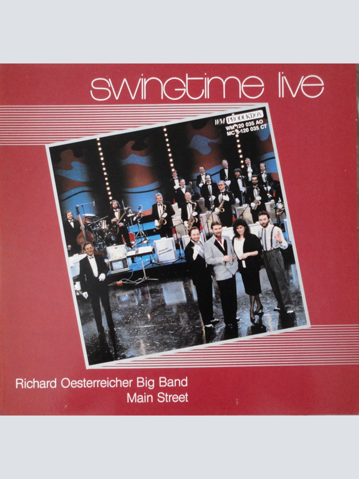 Vinyl / Richard Oesterreicher Big Band*, Main Street* - Swingtime Live