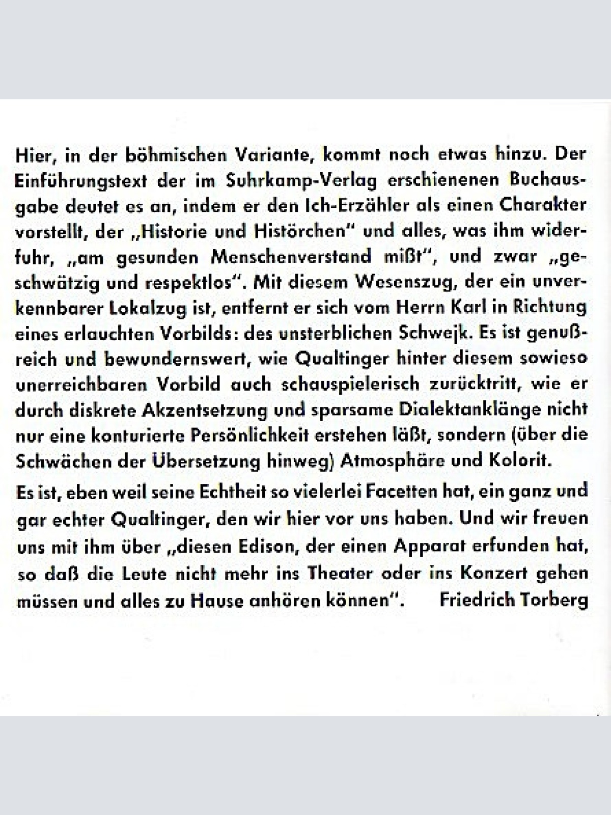 CD / Helmut Qualtinger - Der Böhmische Herr Karl