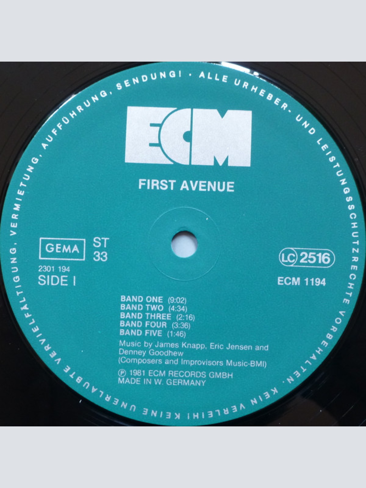 Vinyl / First Avenue (2) - First Avenue