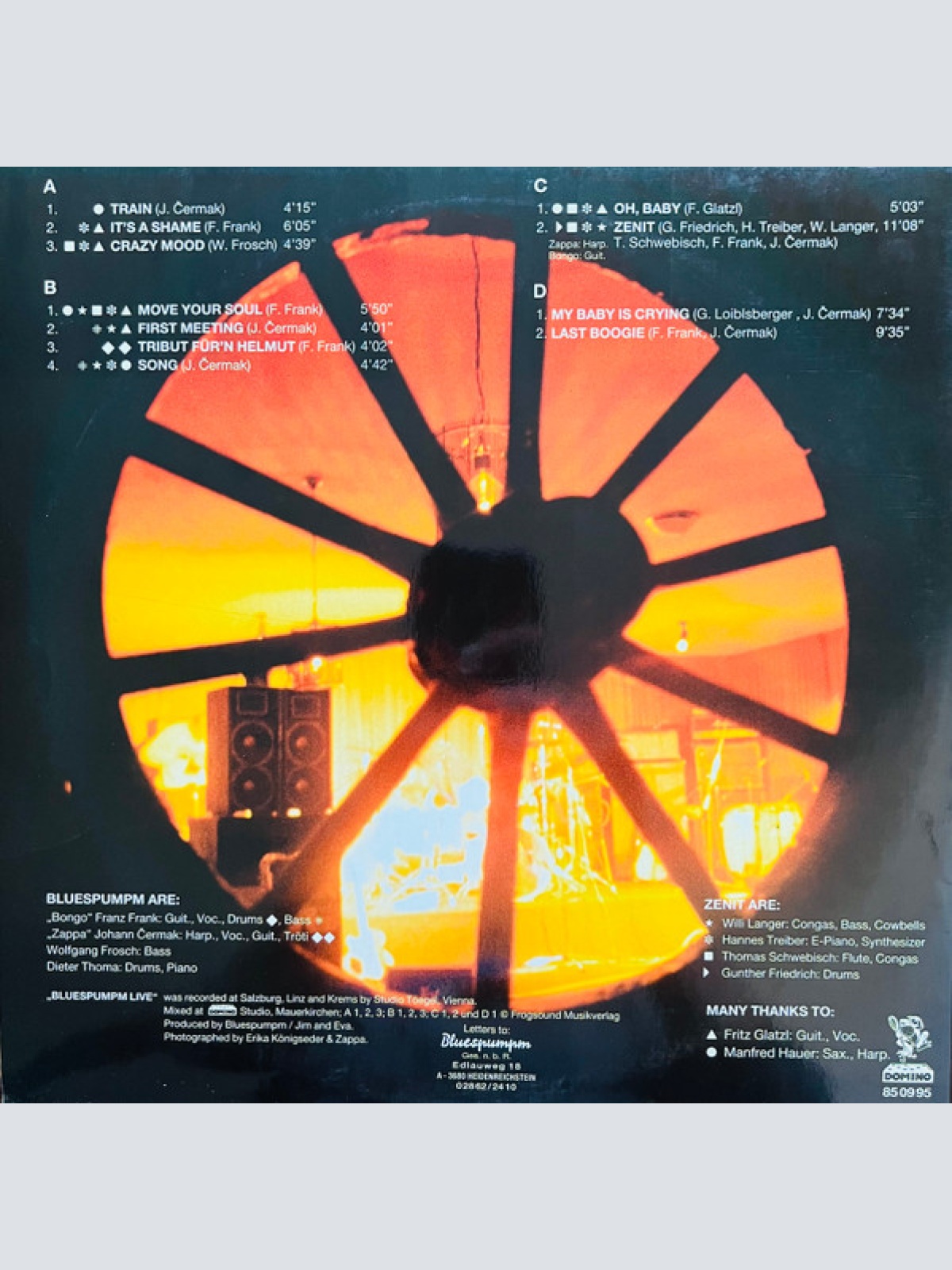 Vinyl / Bluespumpm - Live With Friends