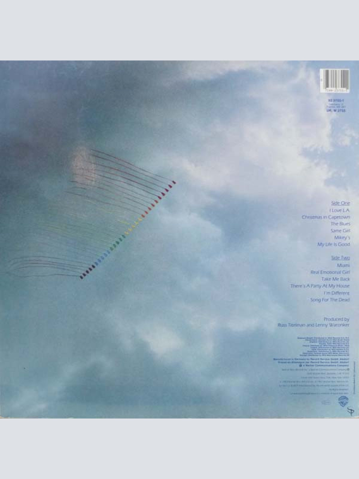 Vinyl / Randy Newman - Trouble In Paradise